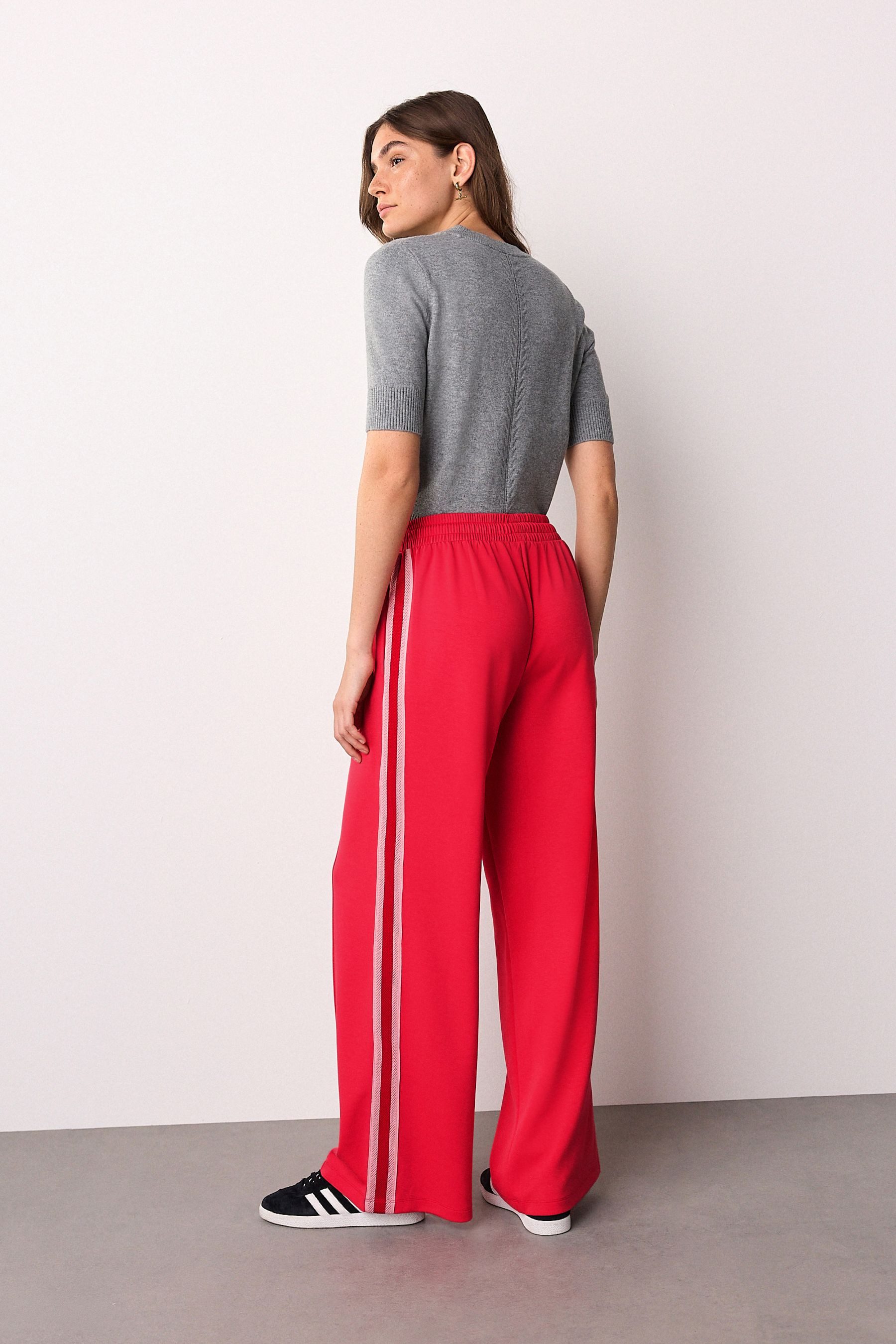 Next Jogginghose Fließende Jogginghose mit weitem Bein (1-tlg) günstig online kaufen