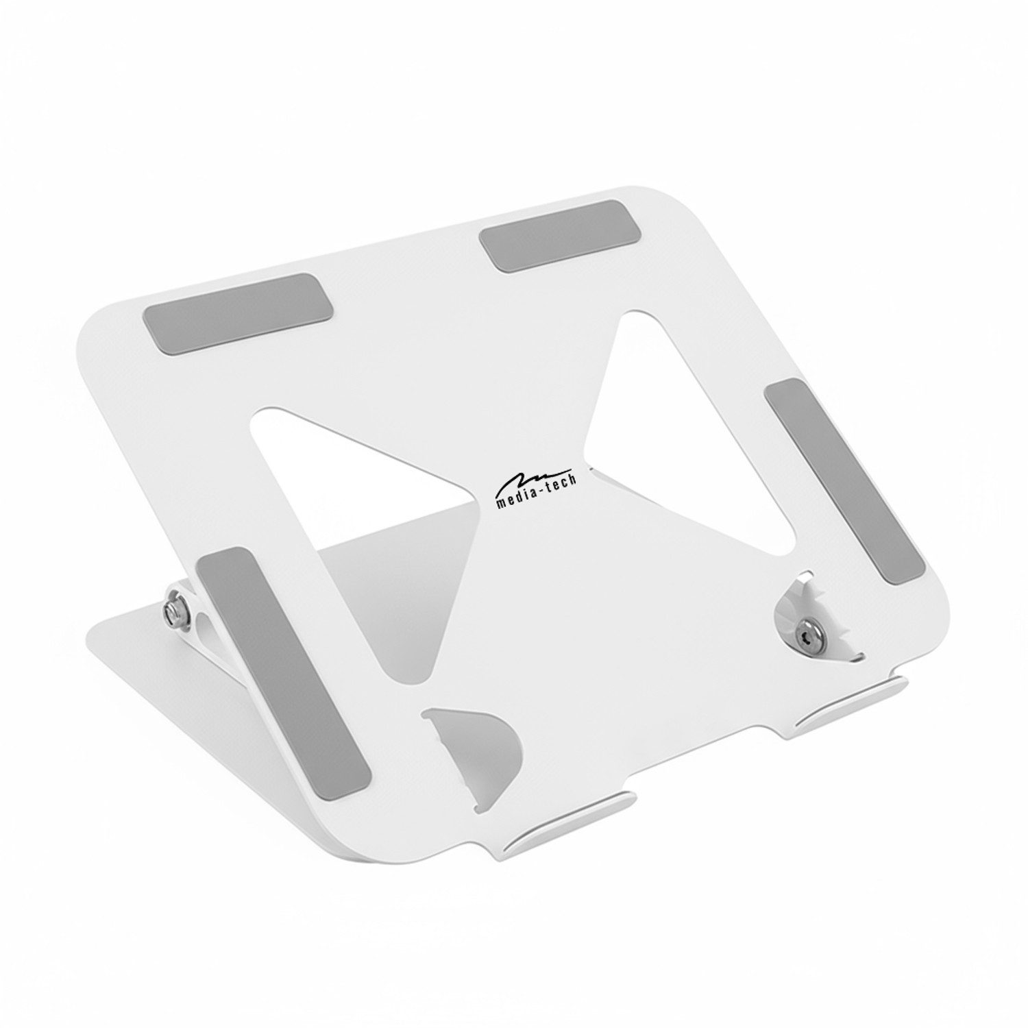 MEDIA-TECH Laptop-Ständer MT2661, (bis 17 Zoll, Verstellbarer ergonomischer Laptop-Ständer)