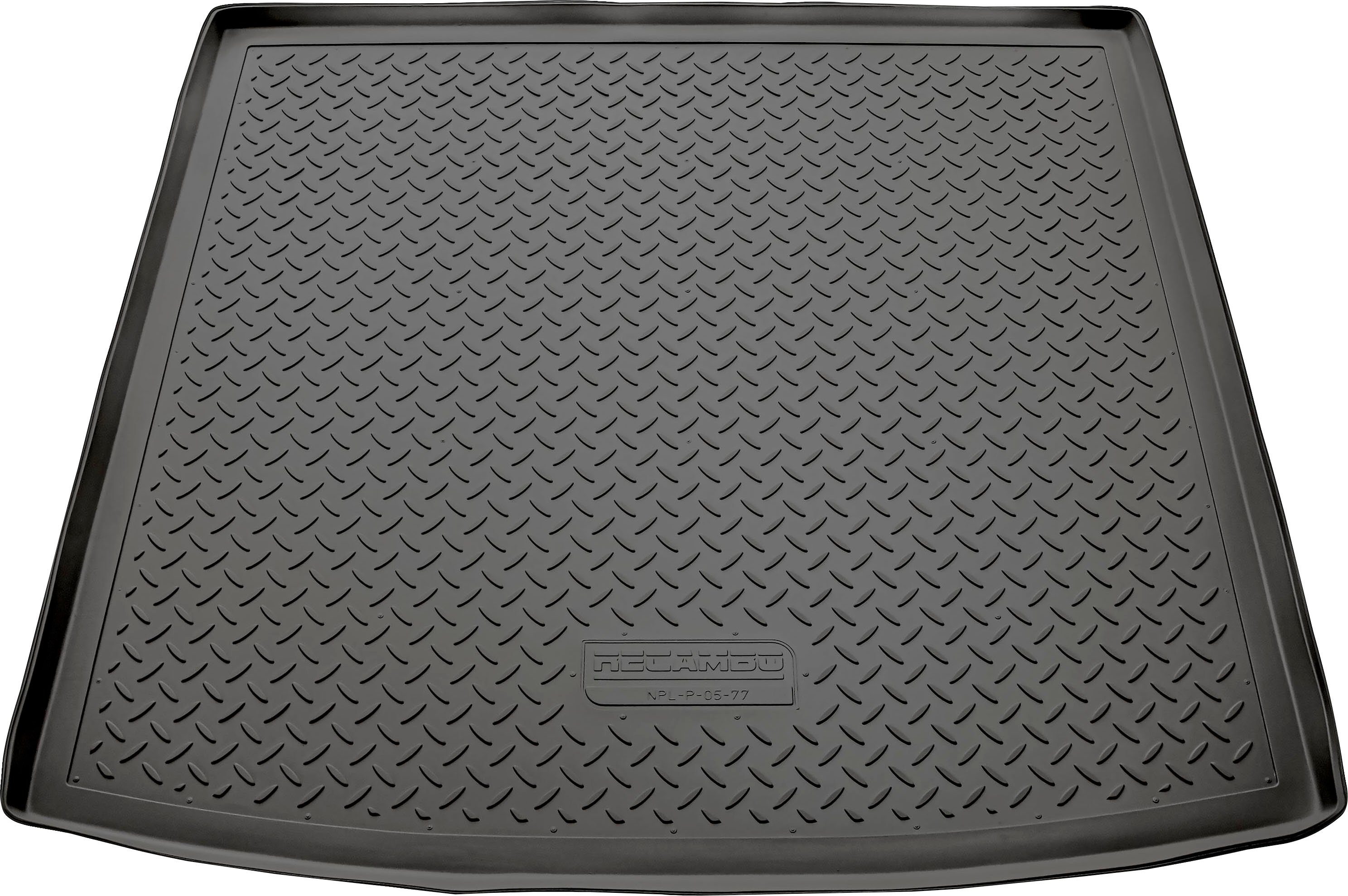RECAMBO Typ Audi CustomComforts Passform 4L - St), (1 für 2005 2015, perfekte Kofferraumwanne Q7,