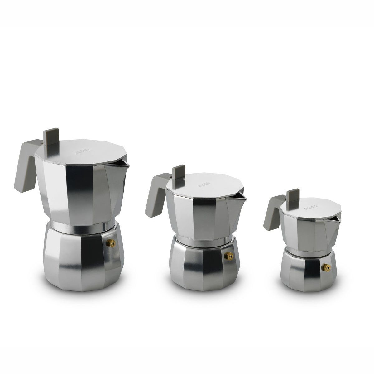 MOKA für Induktion Nicht geeignet 0.07l 1, modern Alessi Espressokocher Espressokocher Kaffeekanne,