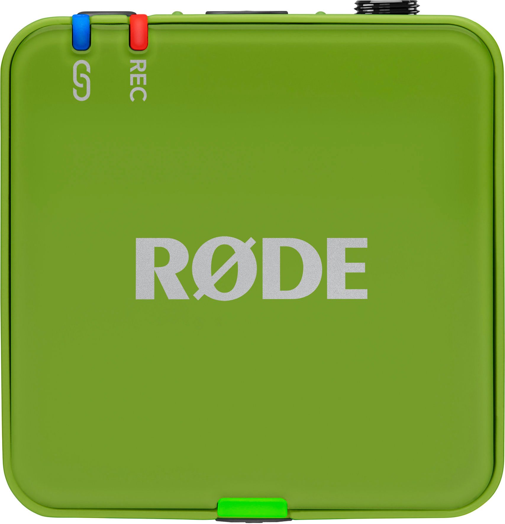 RODE Microphones Mikrofon Wireless GO (Gen 3) Drahtlos-Mikrofonsystem Green (Set, 10-tlg), mit 32 Bit Float Recording
