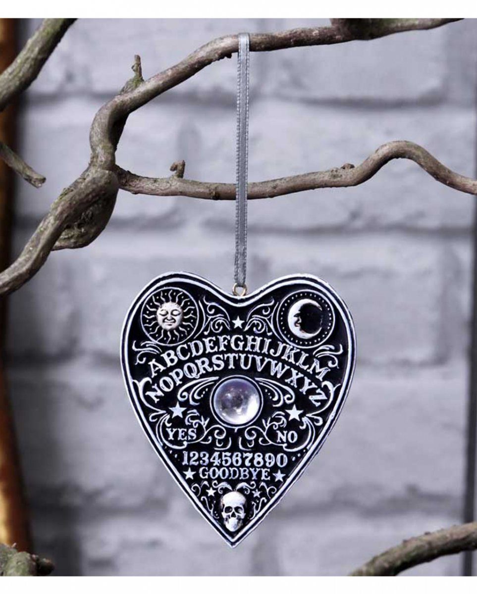Spirit Horror-Shop Aufhängen als zum Board Ornament Planchette Dekofigur