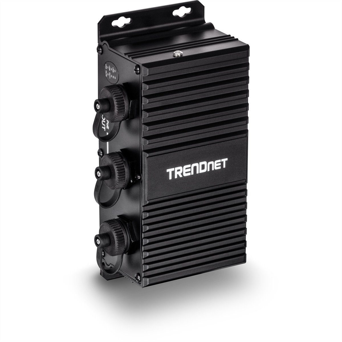 Trendnet TI-EU120 2-Port UPoE Extender Industrial Outdoor Gigabit Netzwerk-Switch