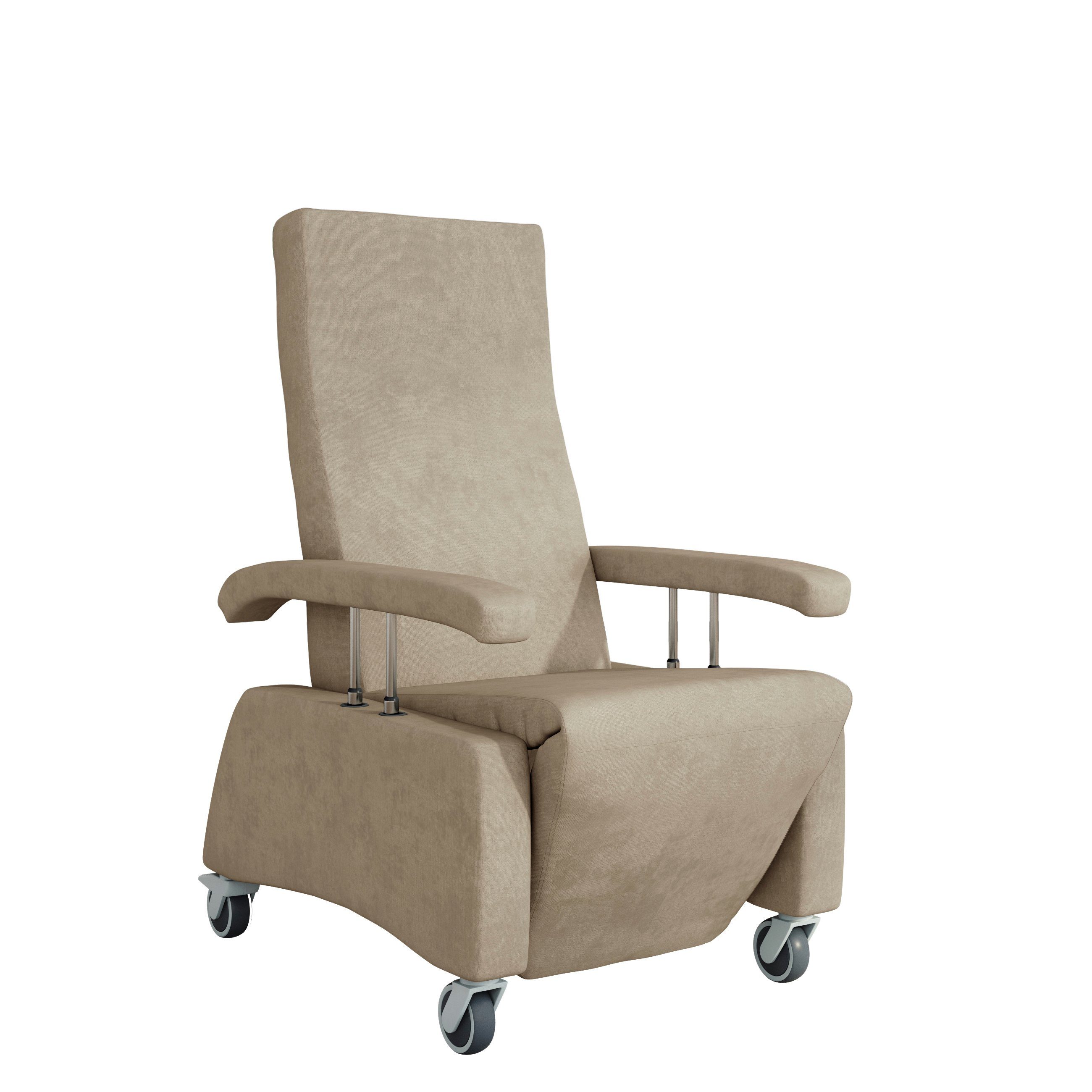 Devita Relaxsessel elektrischer Pflegesessel Lutra easy Relax mit Rollen bis 120 kg, mit Relaxfunktion