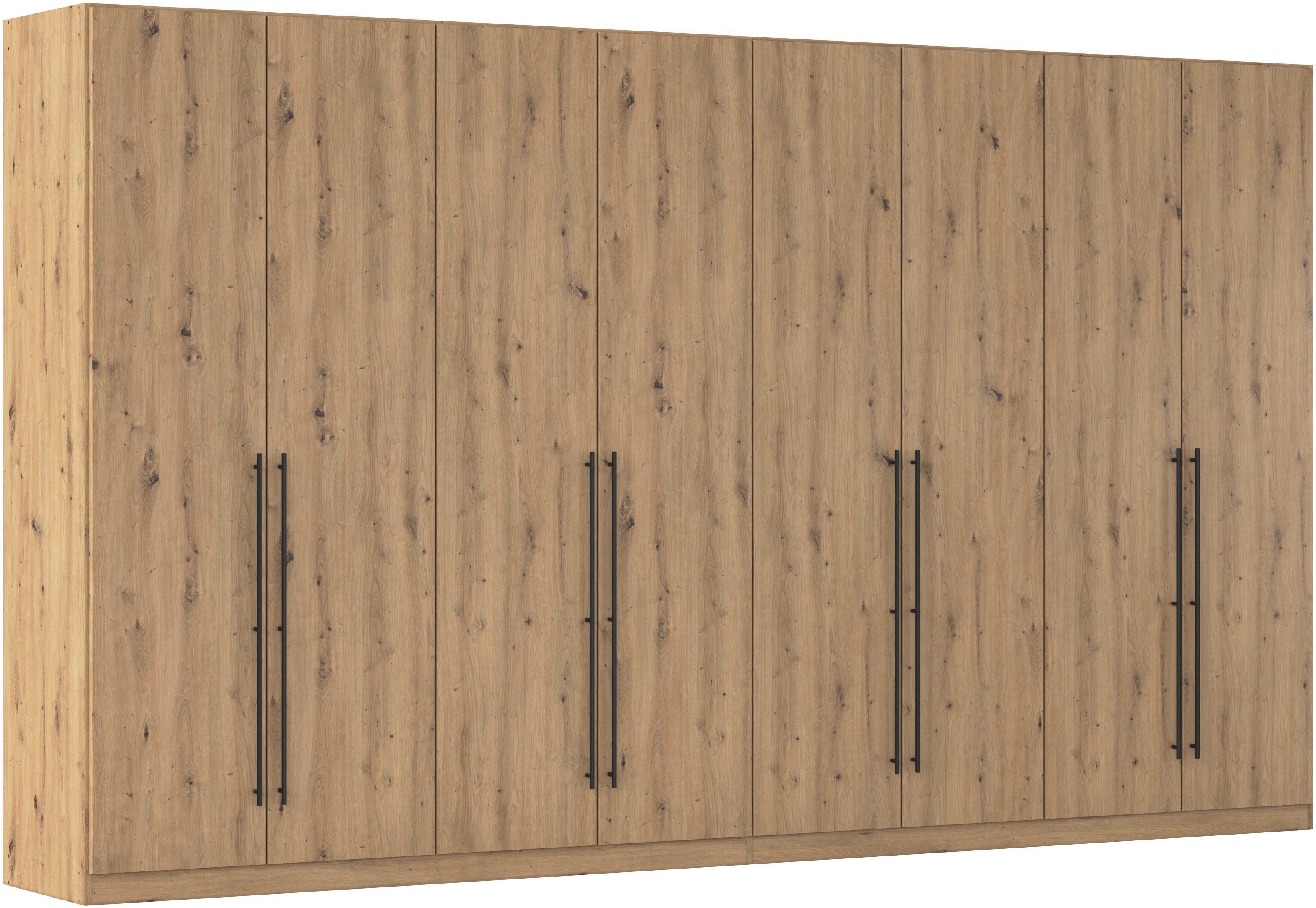 OTTO home Kleiderschrank Mehrzweckschrank Aktenschrank Möbel Mietswohnung Schlafzimmer AVOLA (3 verschiedene Ausstattungen BASIC/CLASSIC/PREMIUM (inkl. SOFT-CLOSE) mit hochwertigen Stangengriffen in Schwarz aus Metall MADE IN GERMANY