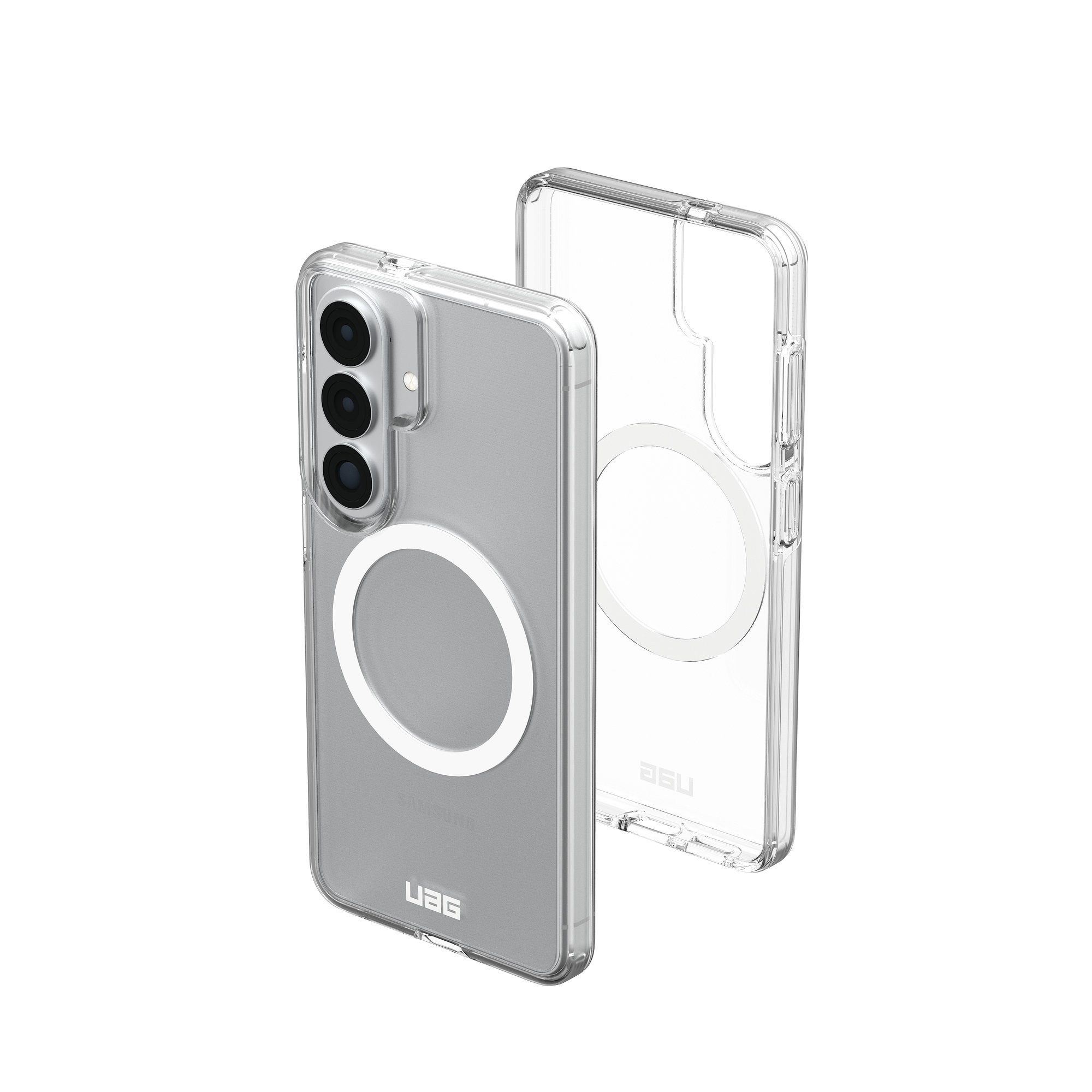 Urban Armor Gear Smartphone-Hülle Scout Clear - Samsung Galaxy S26 MagSafe Hülle transparent, [Luftgepolsterte Ecken, Magnetring]