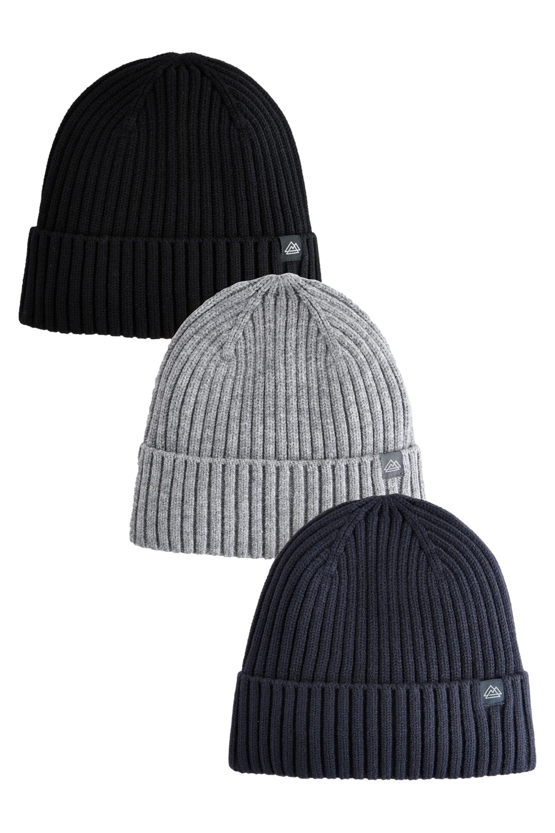 Next Beanie Beanie-Strickmützen im 3er-Pack (3-St)