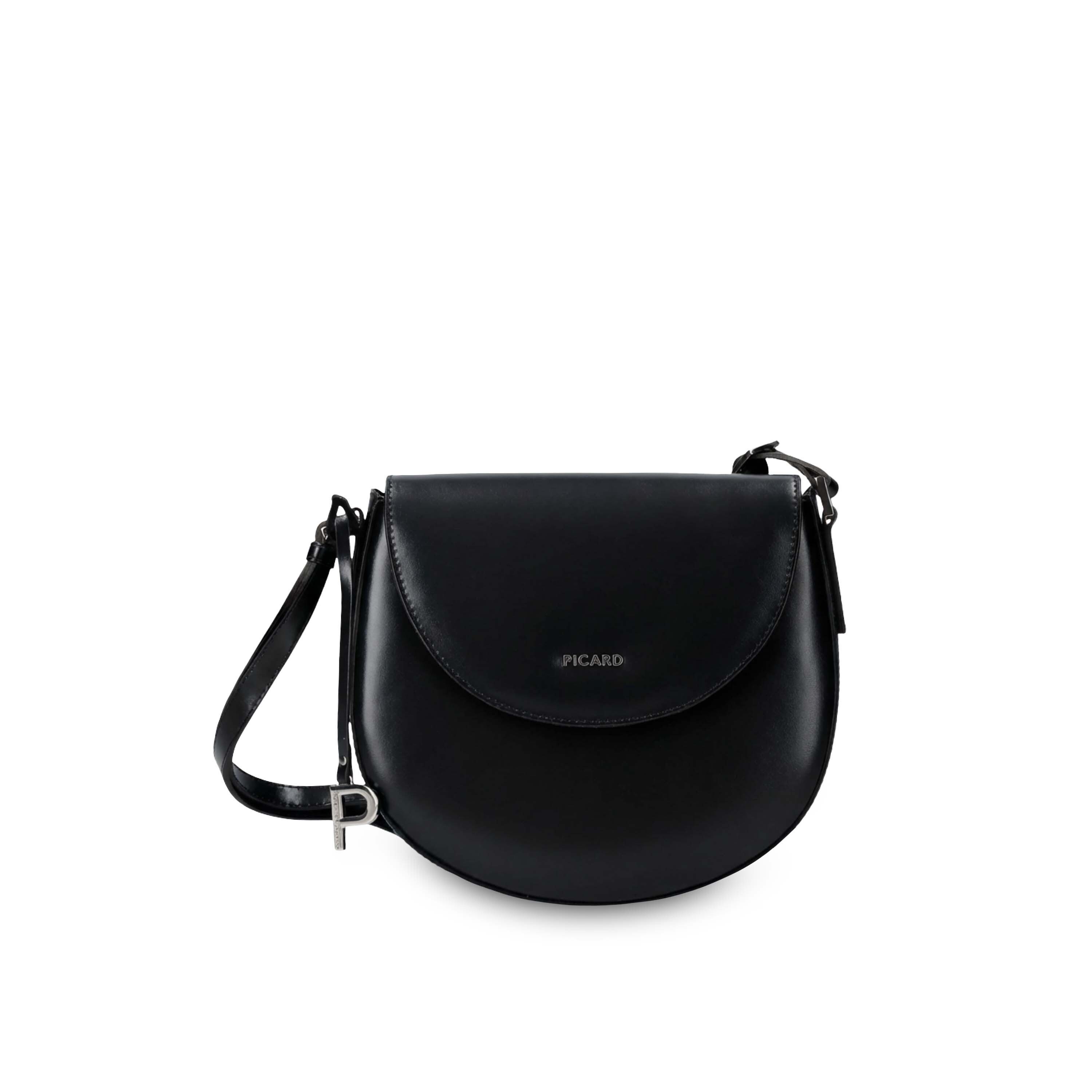 Schultertasche PICARD Schultertasche Black Tie aus Echtleder