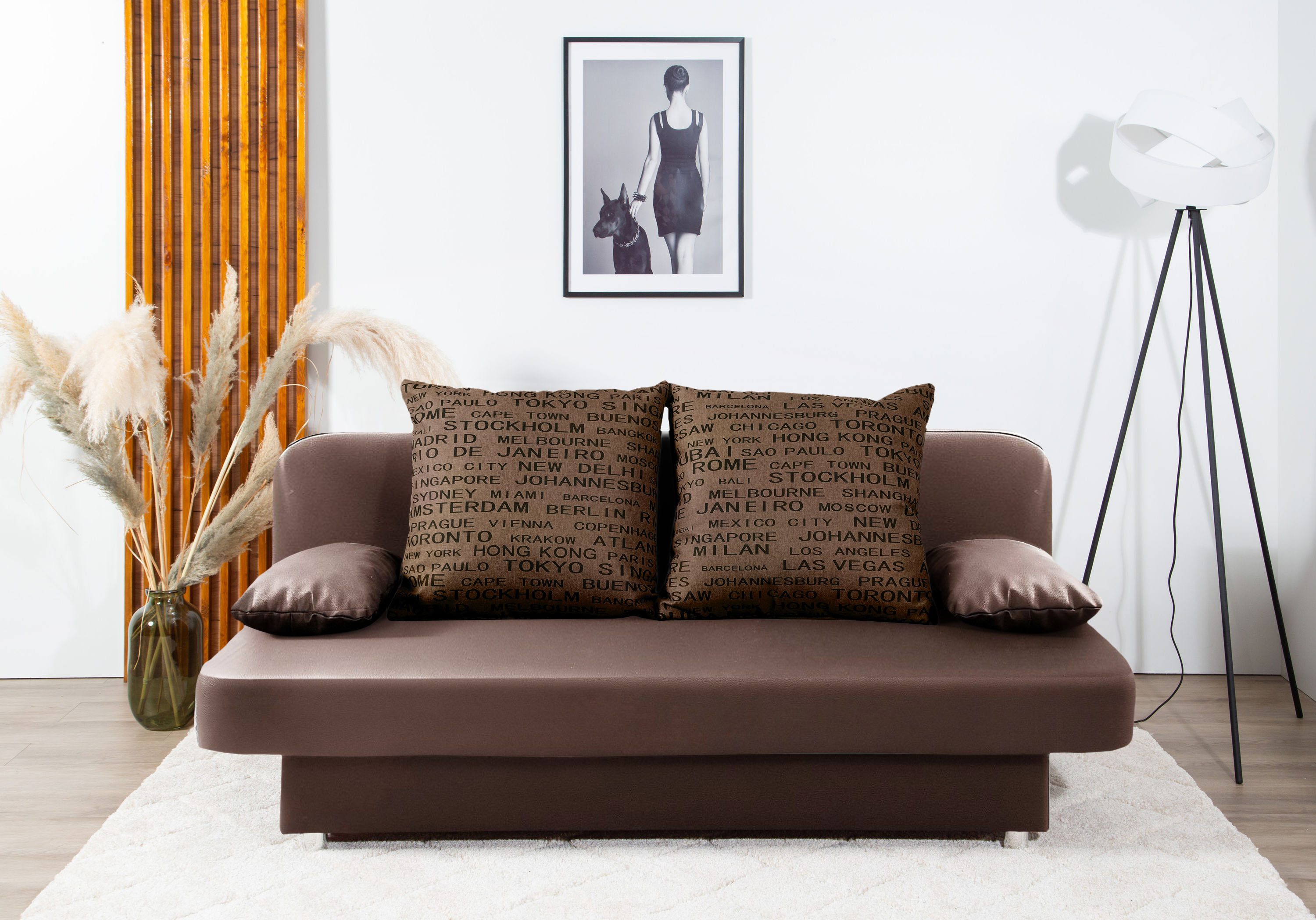 COLLECTION AB Schlafsofa Ulla inkl. Bettfunktion günstig online kaufen