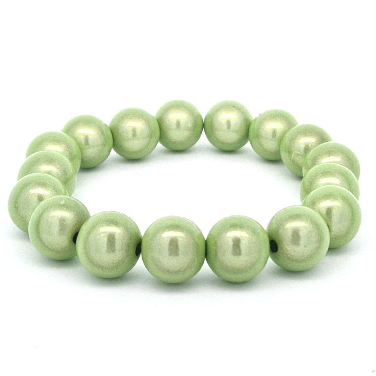 Impala Perlenarmband Armband Perlenarmband Wonder aus 12mm Perlen, verschiedene Farben