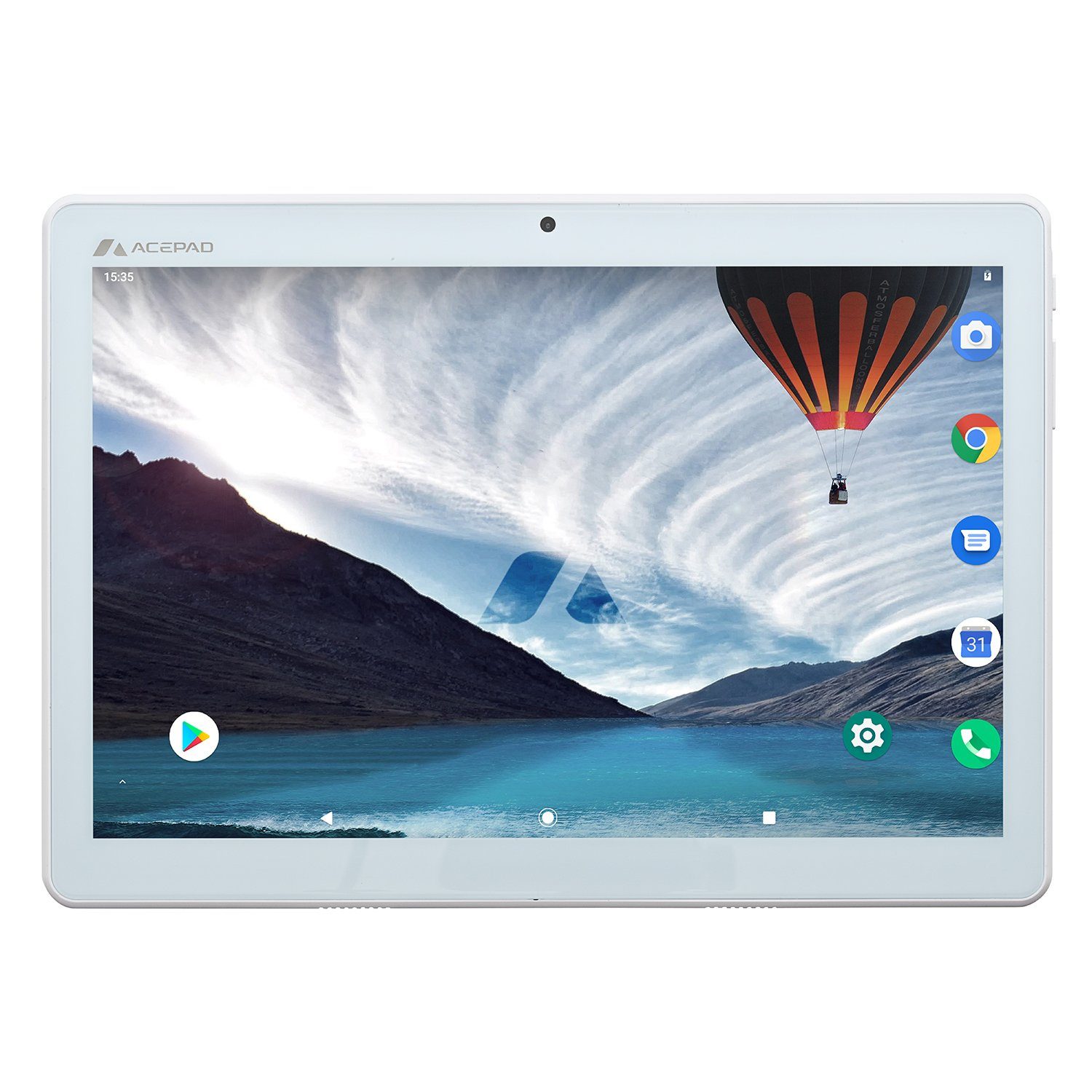 Acepad A145 v2024 Full-HD Tablet Wi-Fi, 10", (LTE), 6 4G Octa-Core, Android, Weiß (10.1", GB 128 Ram, GB, 1920x1200) FHD