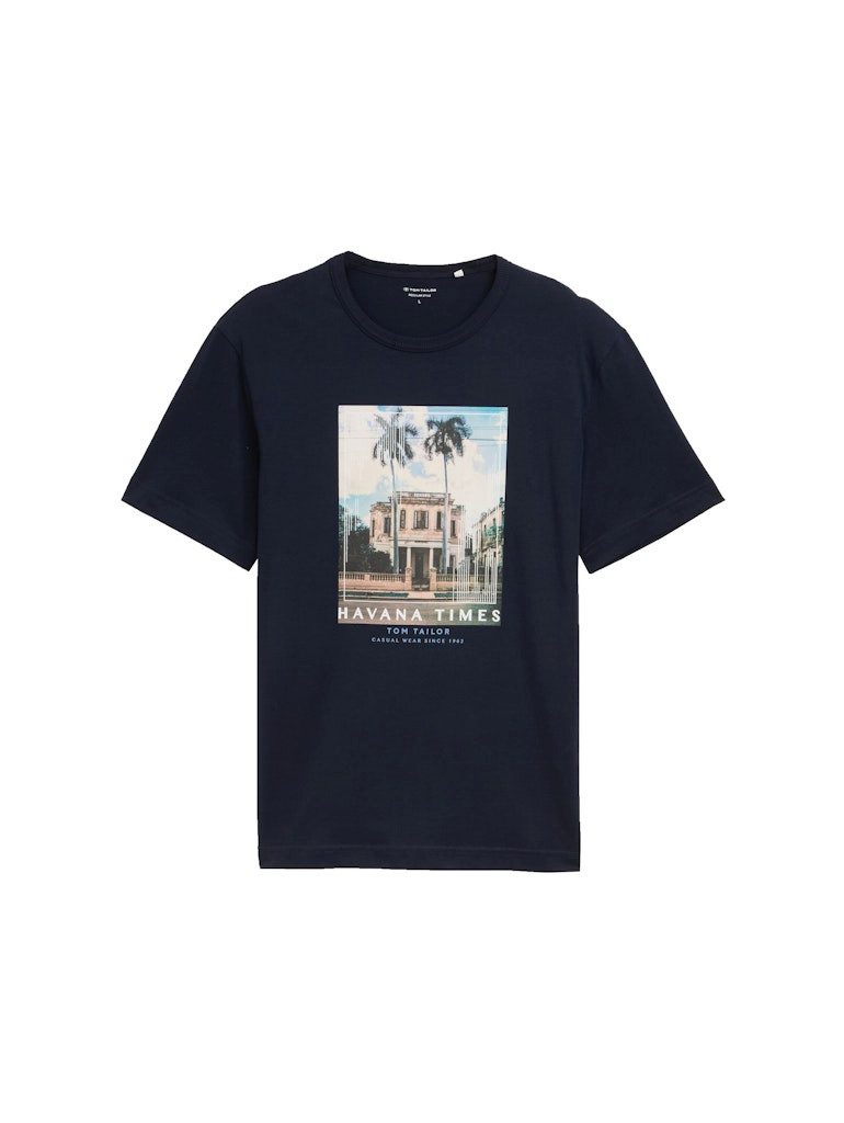 TOM TAILOR T-Shirt photoprint t-shirt günstig online kaufen