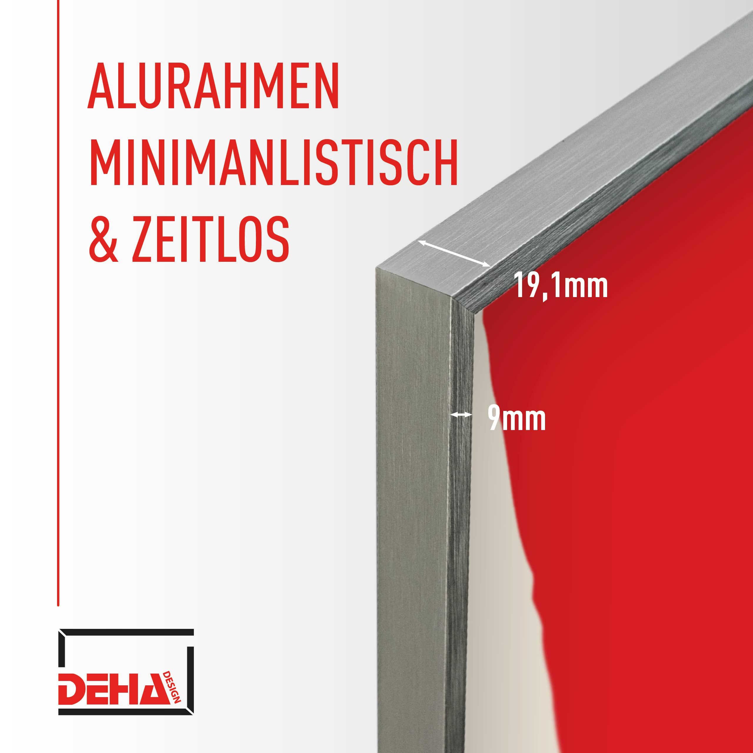 DEHA DESIGN Bilderrahmen Aluminium Bilderrahmen Tribeca Collage, (1 St)