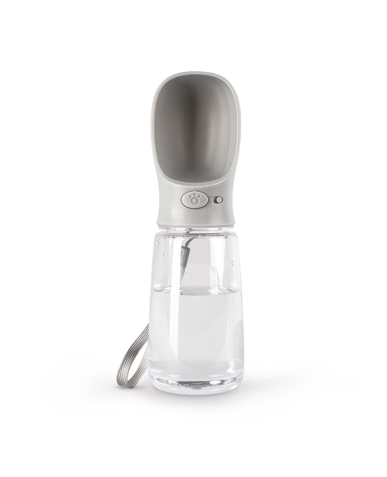 lionto Wasserspender für Hunde auf Spaziergängen & Reisen 0.5 l, Trinkflasche auslaufsicher, leicht & hygienisch