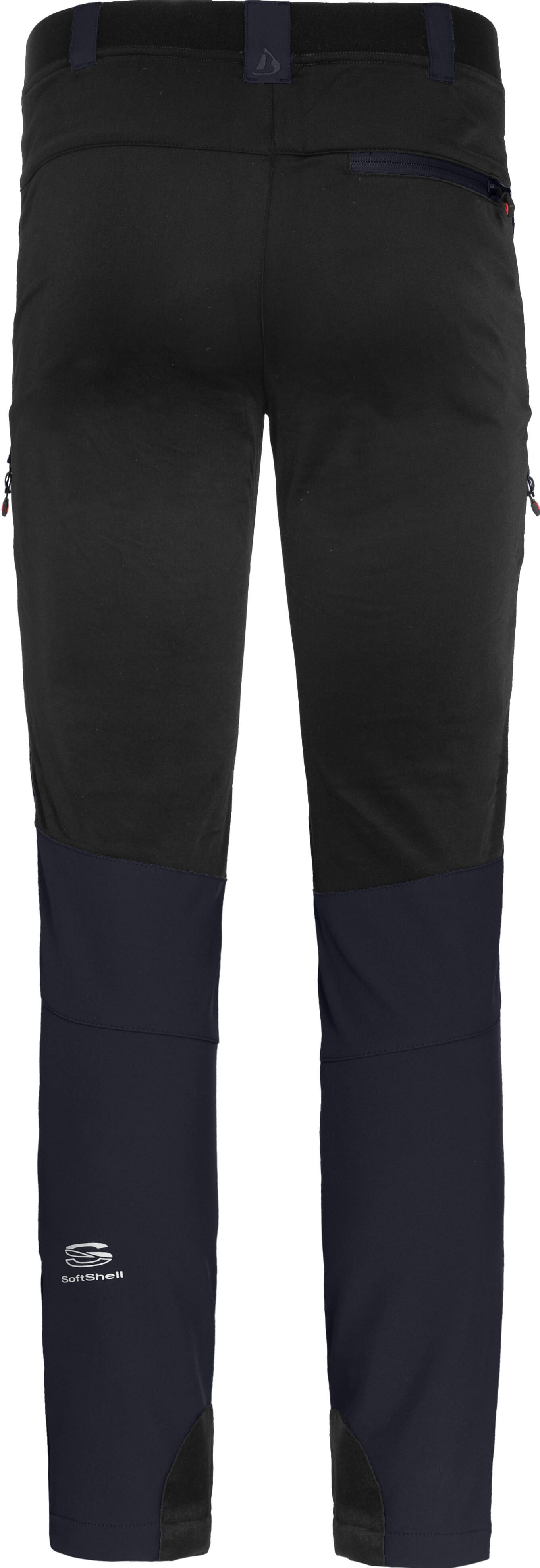 Bergson Outdoorhose LARVIK COMFORT (slim) Herren Winter Softshellhose, mit warmem Innenfleece und voll elastisc