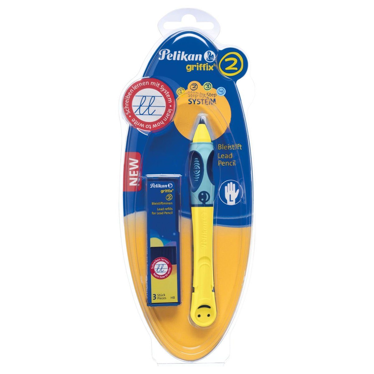 Pelikan Druckbleistift Schreiblernstift sunlight Linkshänder griffix® für