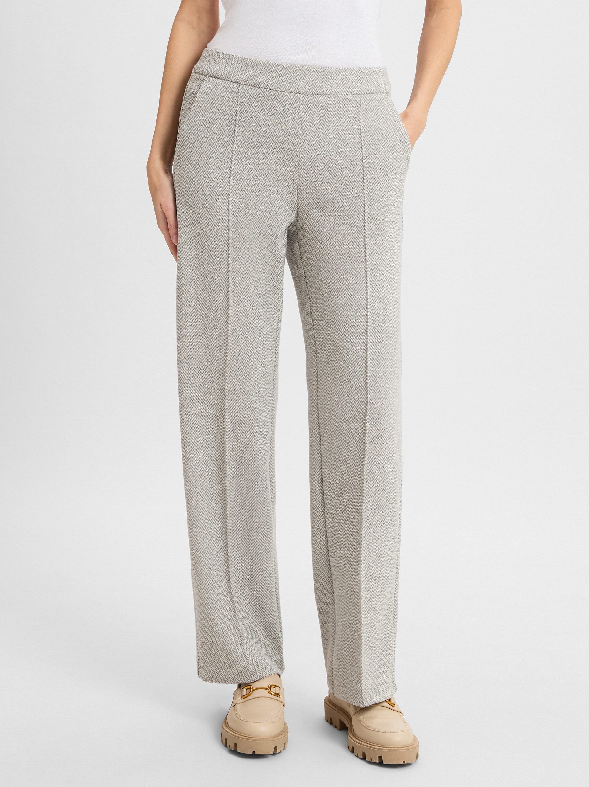 MAC Bundfaltenhose Chiara