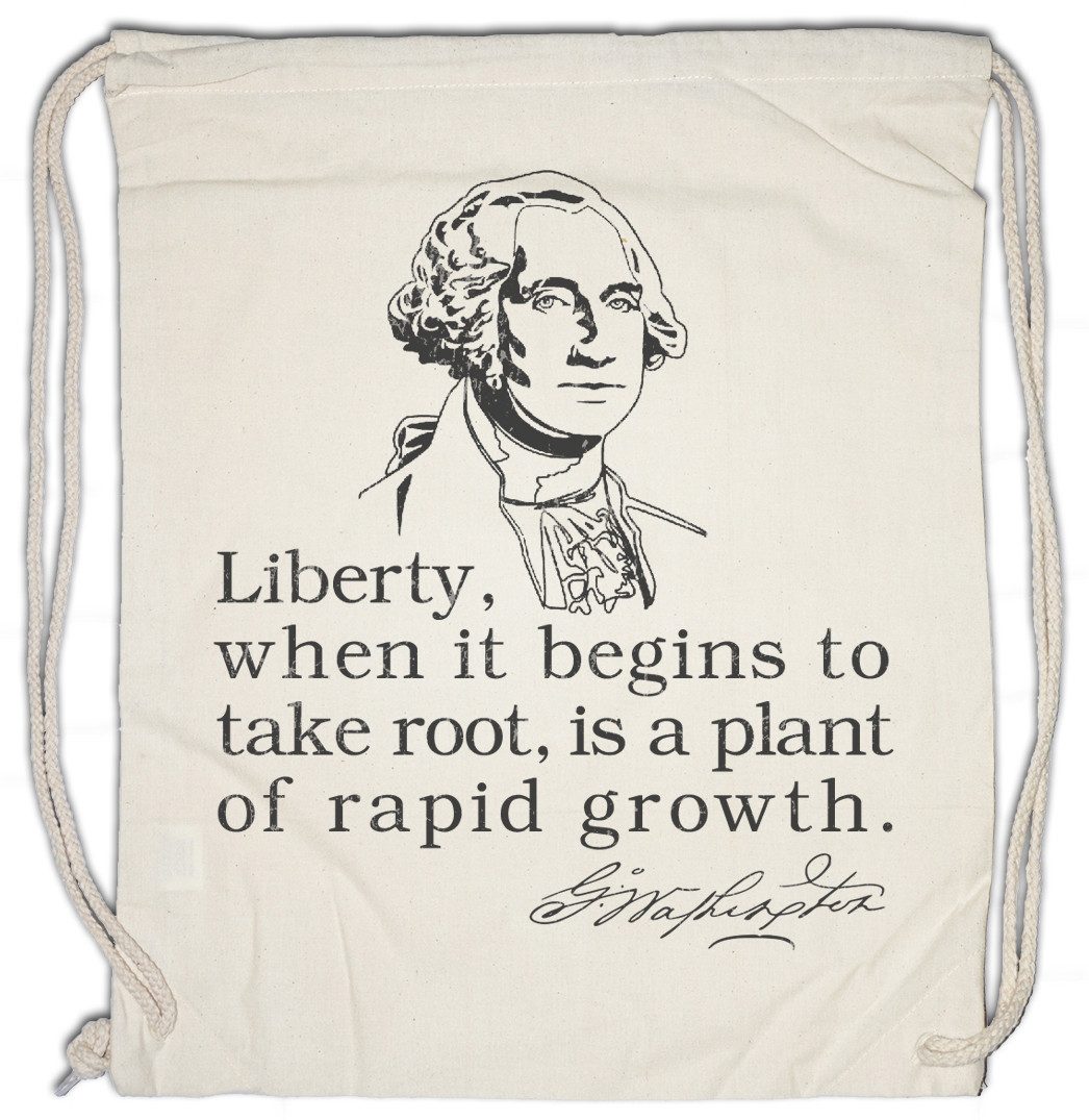 Turnbeutel Washington Liberty Turnbeutel George Washington USA President