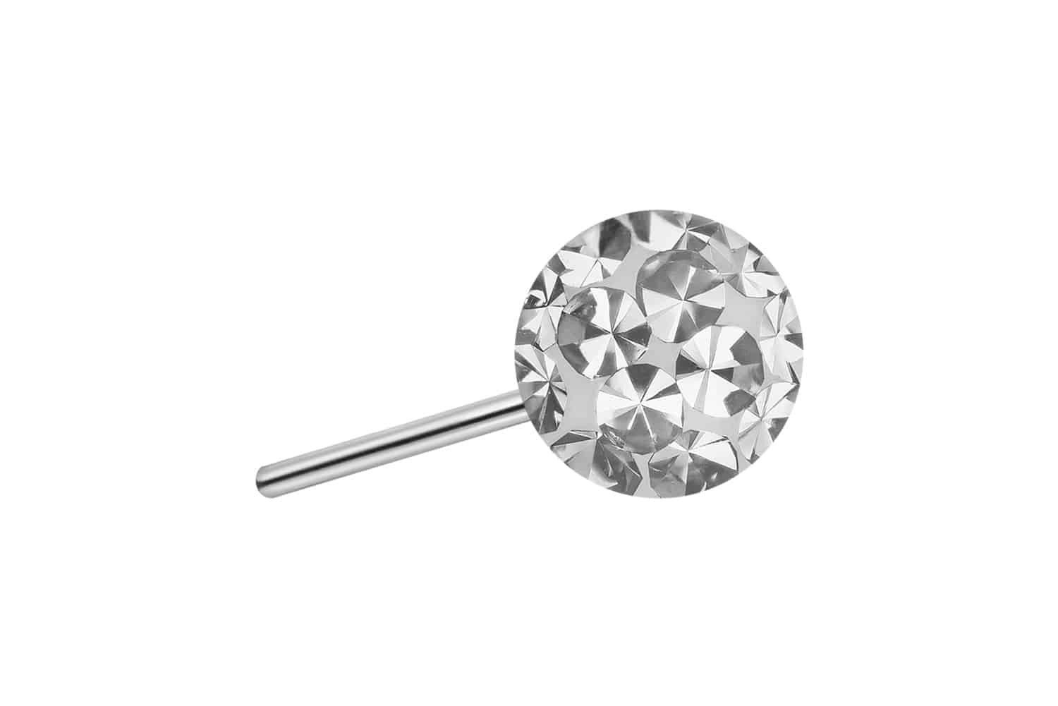 Piercing-Set Titan Aufsatz mit Push Pin EPOXY