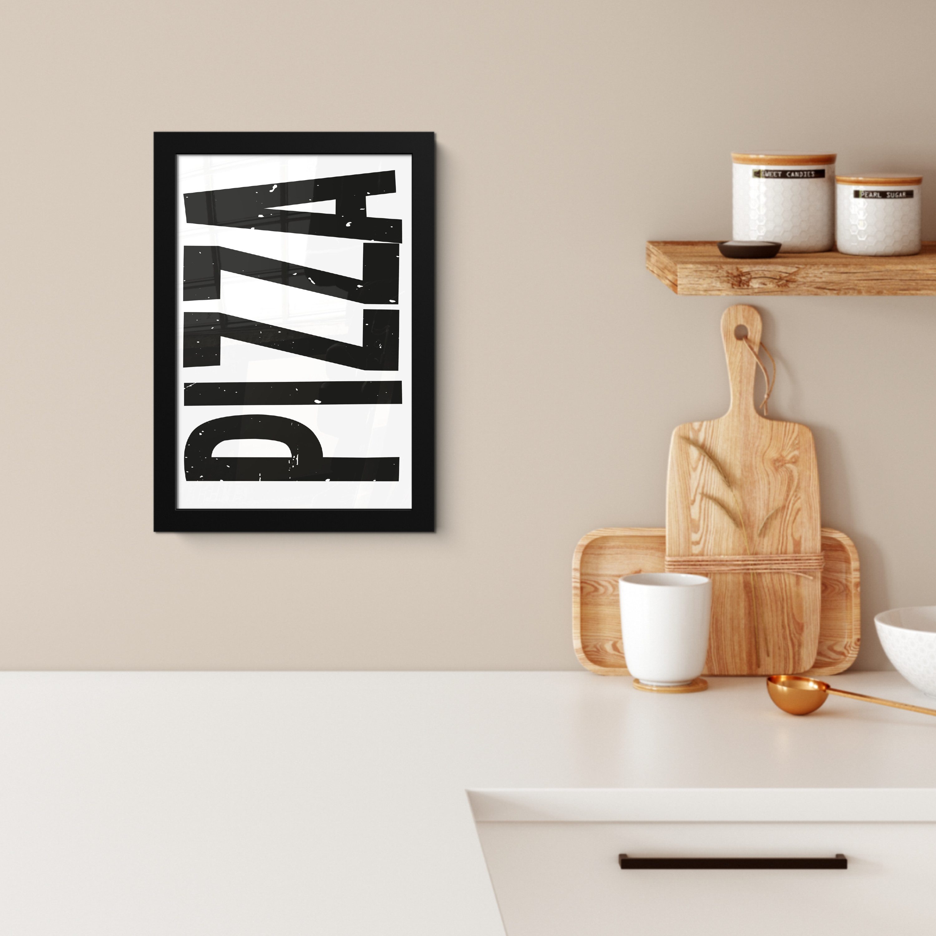 MuchoWow Poster Pizza - Japandi - günstig online kaufen