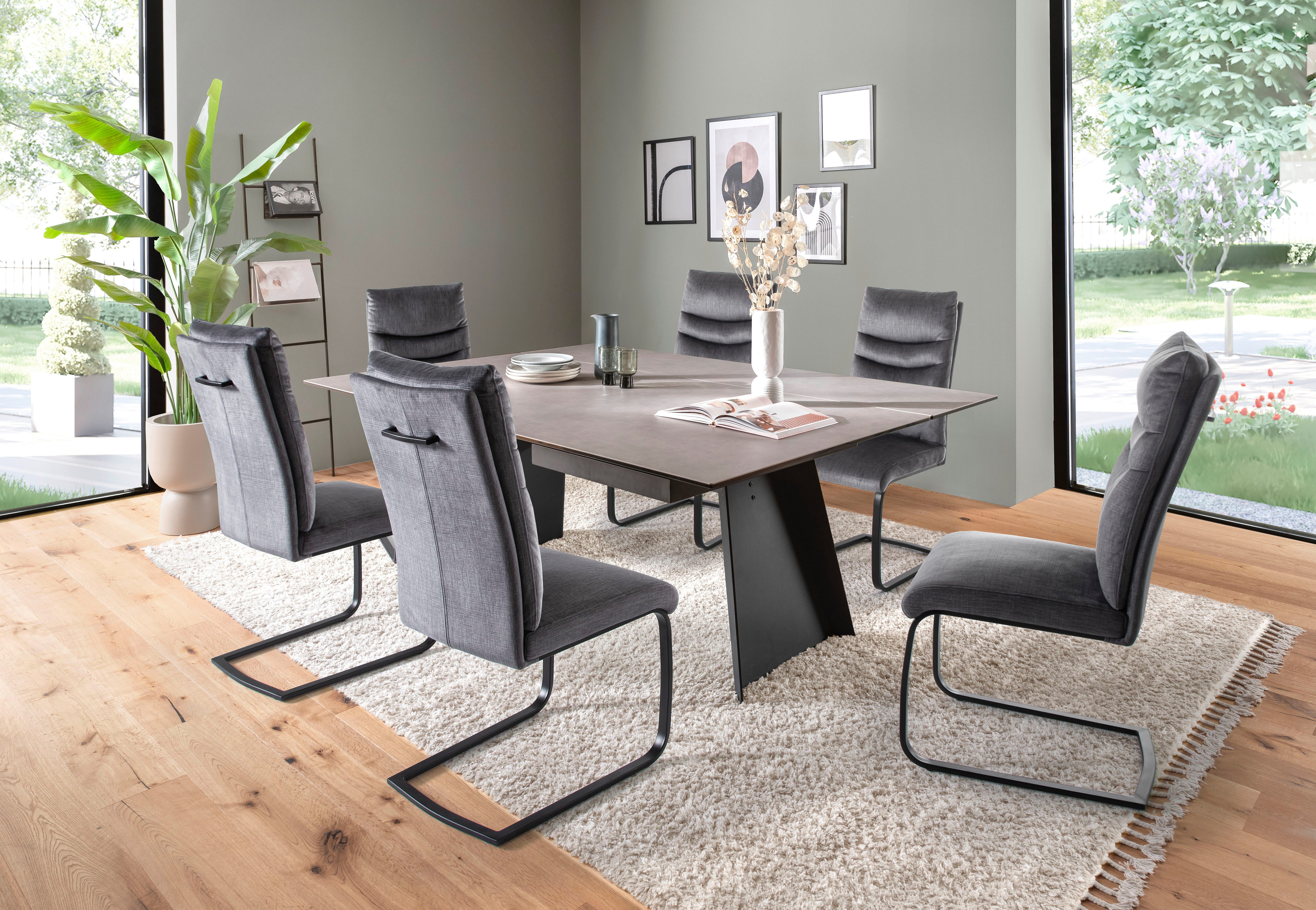 MCA furniture Freischwinger Gibara Schwingstuhl 2er günstig online kaufen