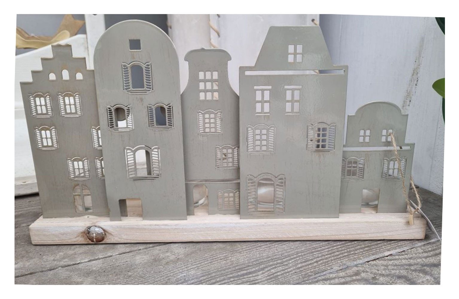 Florissima Dekofigur Wunderschöne Häuserleiste Weihnachten mit günstig online kaufen