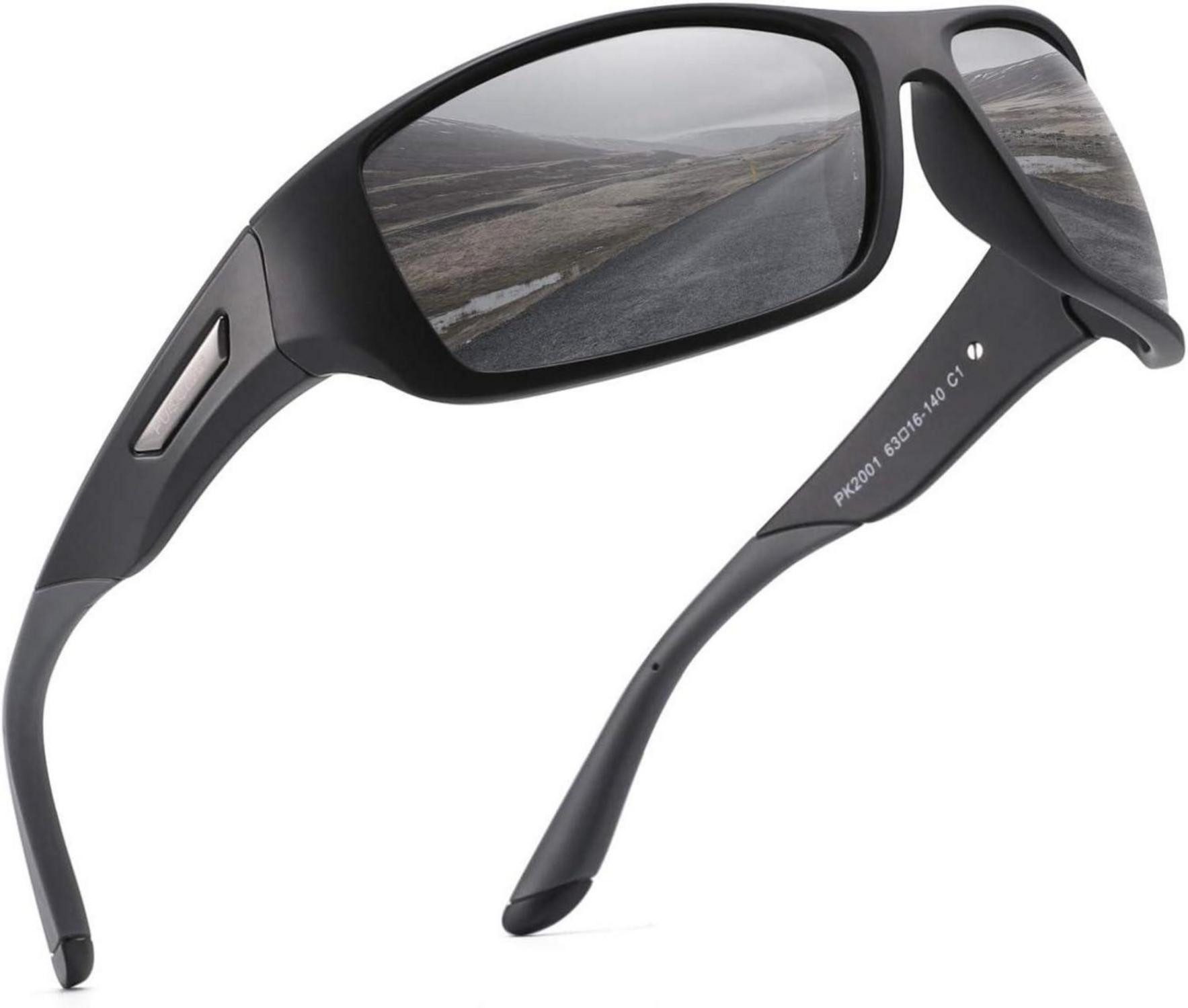 Sonnenbrille Polarisierte Sonnenbrille Herren Sportbrille Radsport UV400 Schutz Cat