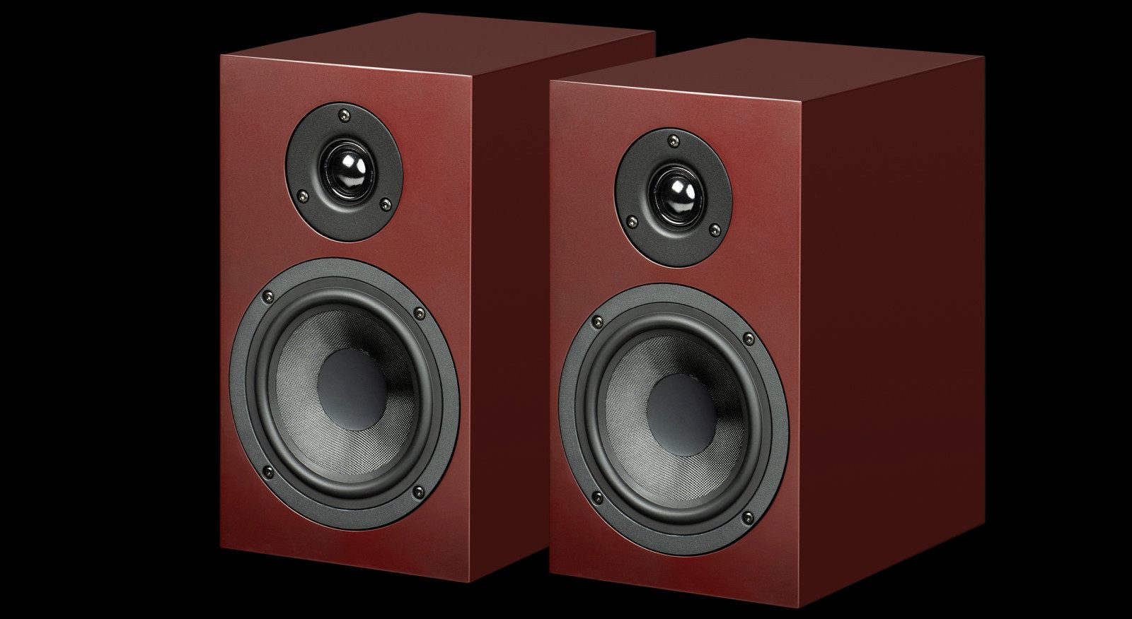 Pro-Ject Speaker Box 5 S2 - seidenmatt weinrot Lautsprecher