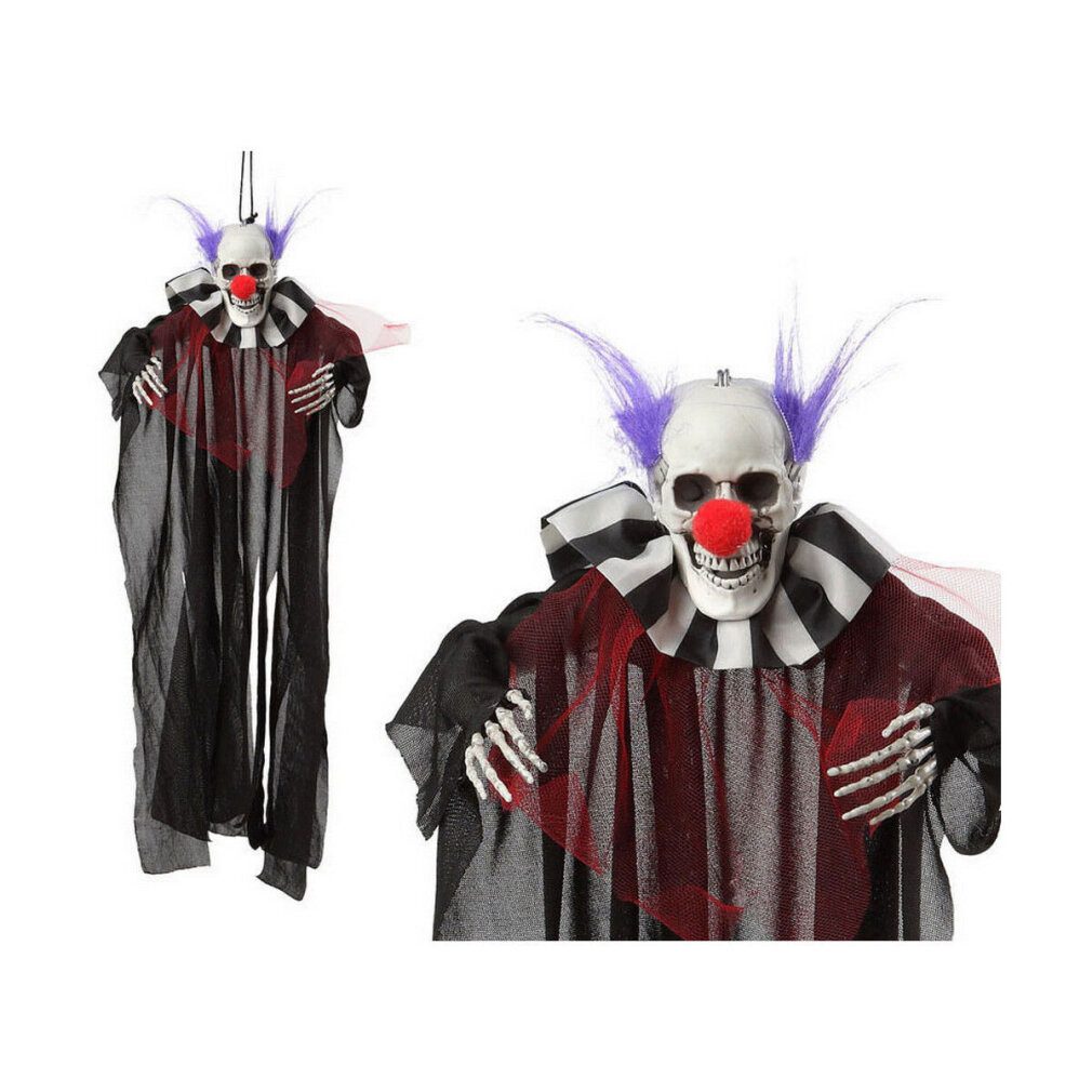 Bigbuy Kostüm-Perücke Dekoration zum Aufhängen 46 cm Clown