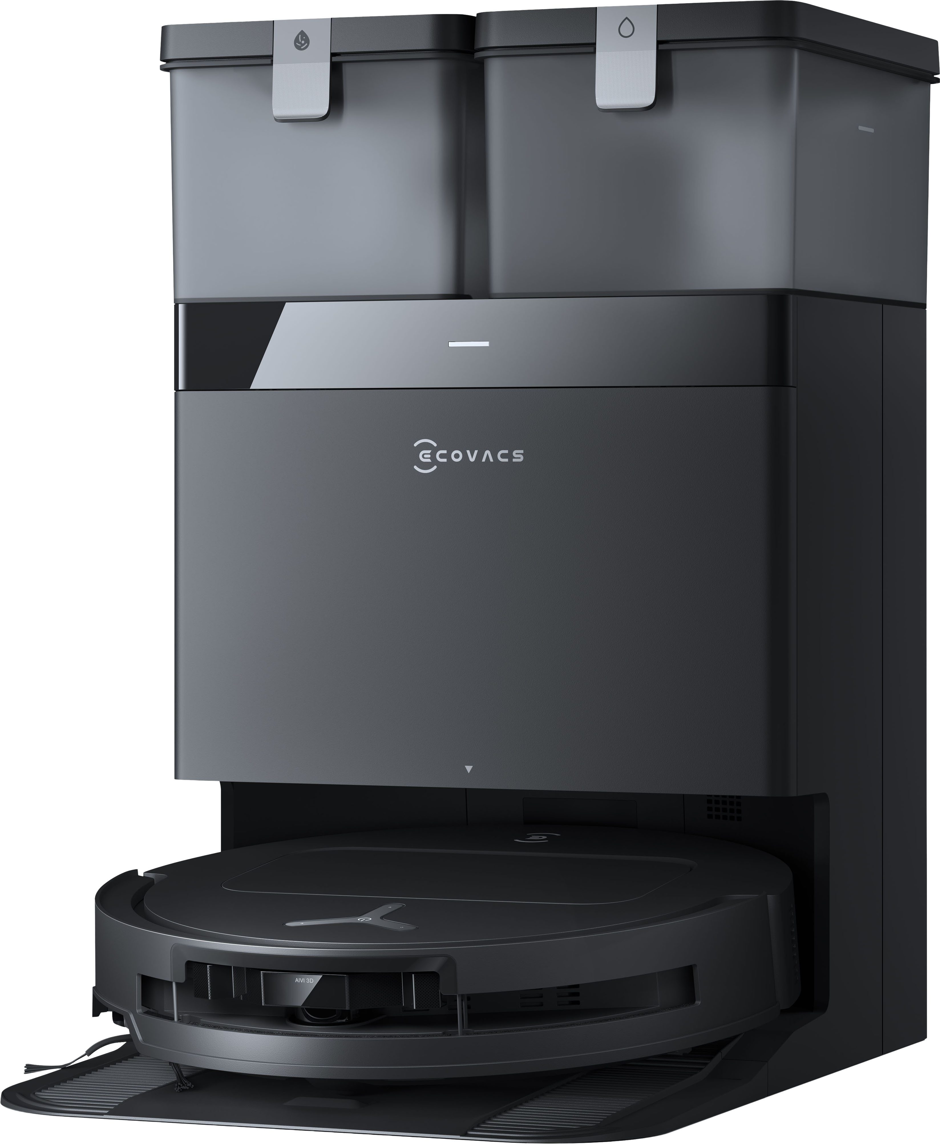 ECOVACS Nass-Trocken-Saugroboter DEEBOT T50 OMNI Gen3, 45 W, mit Beutel, 25.000 Pa, OMNI Station, Ultraschlankes 81-mm-Design
