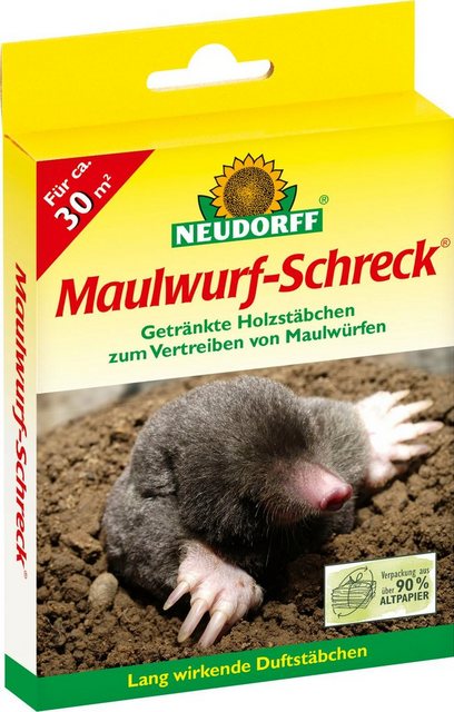 Neudorff Vergrämungsmittel »Maulwurf-Schreck®«, 36 g, 30-St., gegen Maulwürfe