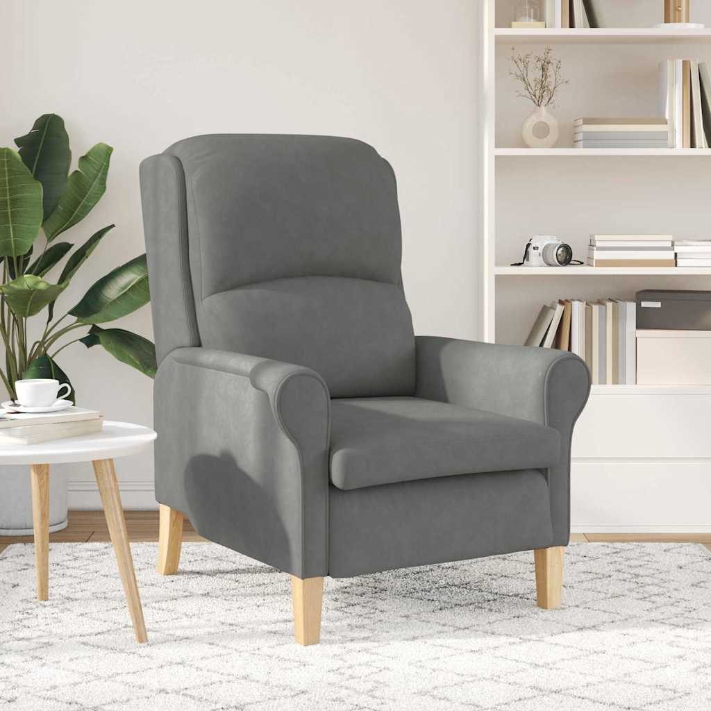 vidaXL Sessel Sessel Dunkelgrau 76 x günstig online kaufen