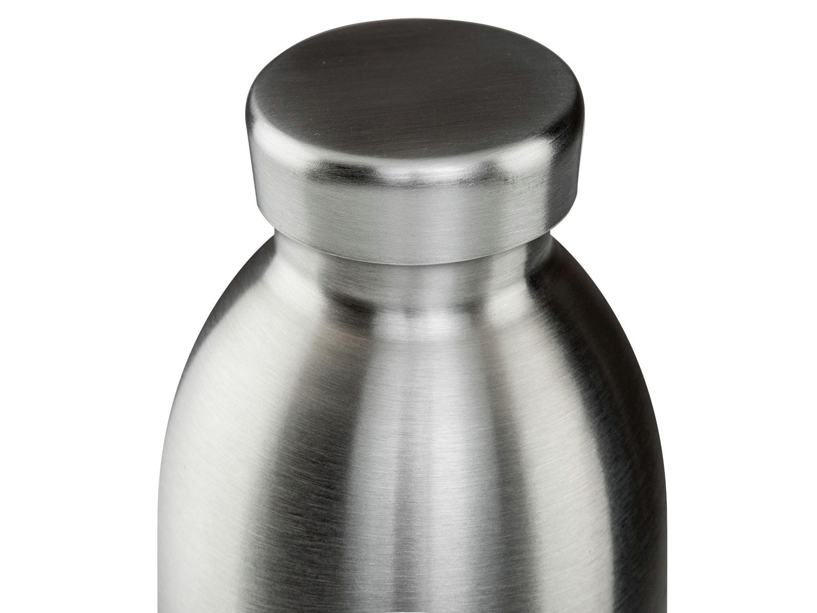 24 Bottles Trinkflasche Clima Bottle Brushed Steel 330ml