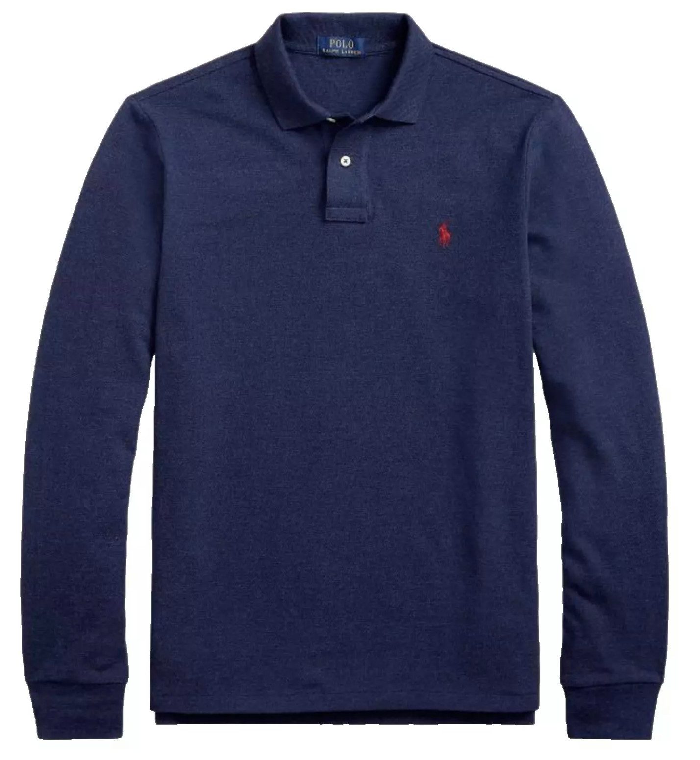 Polo Ralph Lauren Langarm-Poloshirt Herren Hemd Slim-Fit Weich, atmungsakti günstig online kaufen