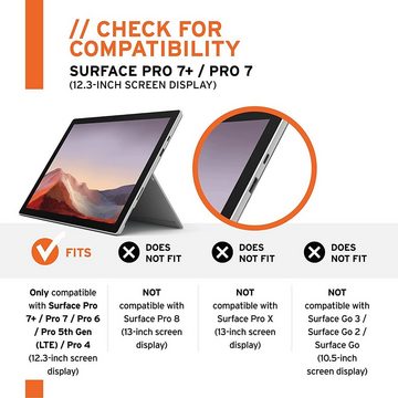 UAG Tablet-Hülle Plasma Case, "Designed for Micrsosoft" zertifiziert, Pen Halterung, Schultergurt