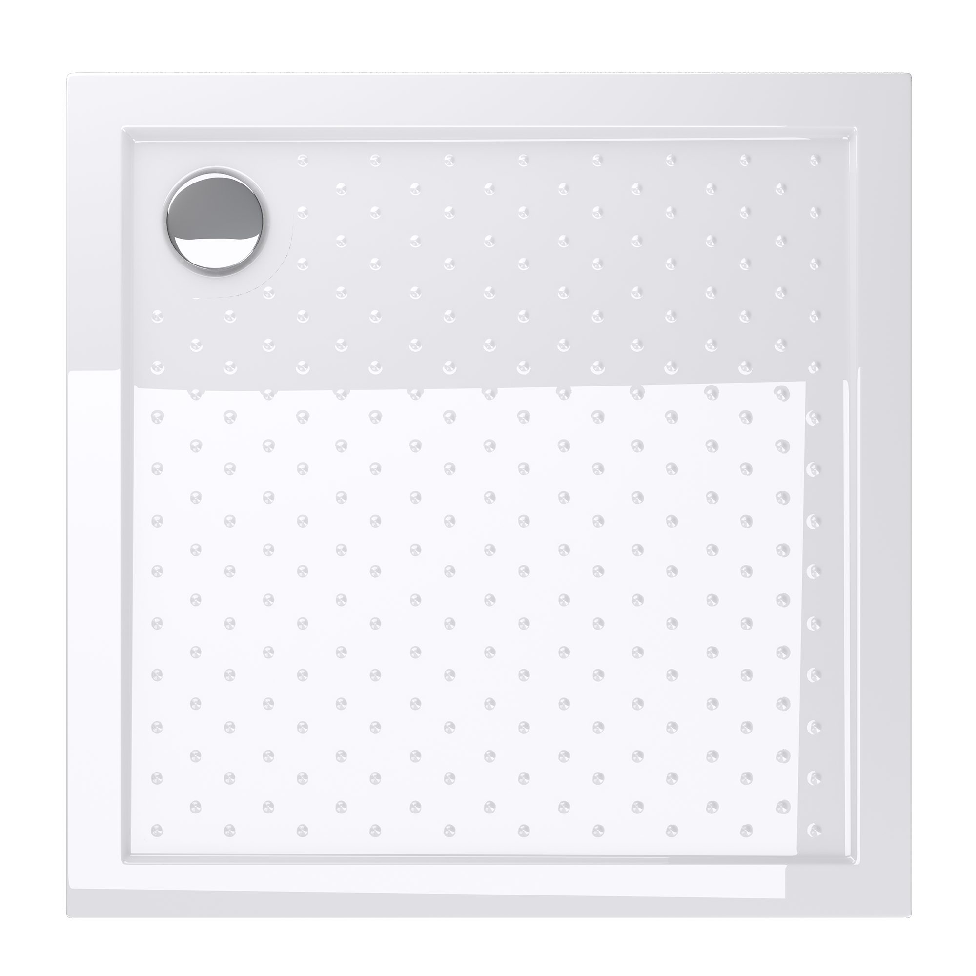 doporro Duschwanne Duschtasse Anti-Rutsch flach aus Acryl DIN-Anschlüsse Lu günstig online kaufen