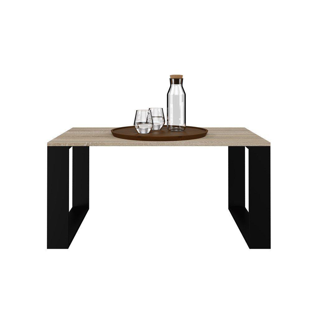 TOPESHOP Wohnzimmertisch Couchtisch / Wohnzimmertisch: Robuster Beistelltisch