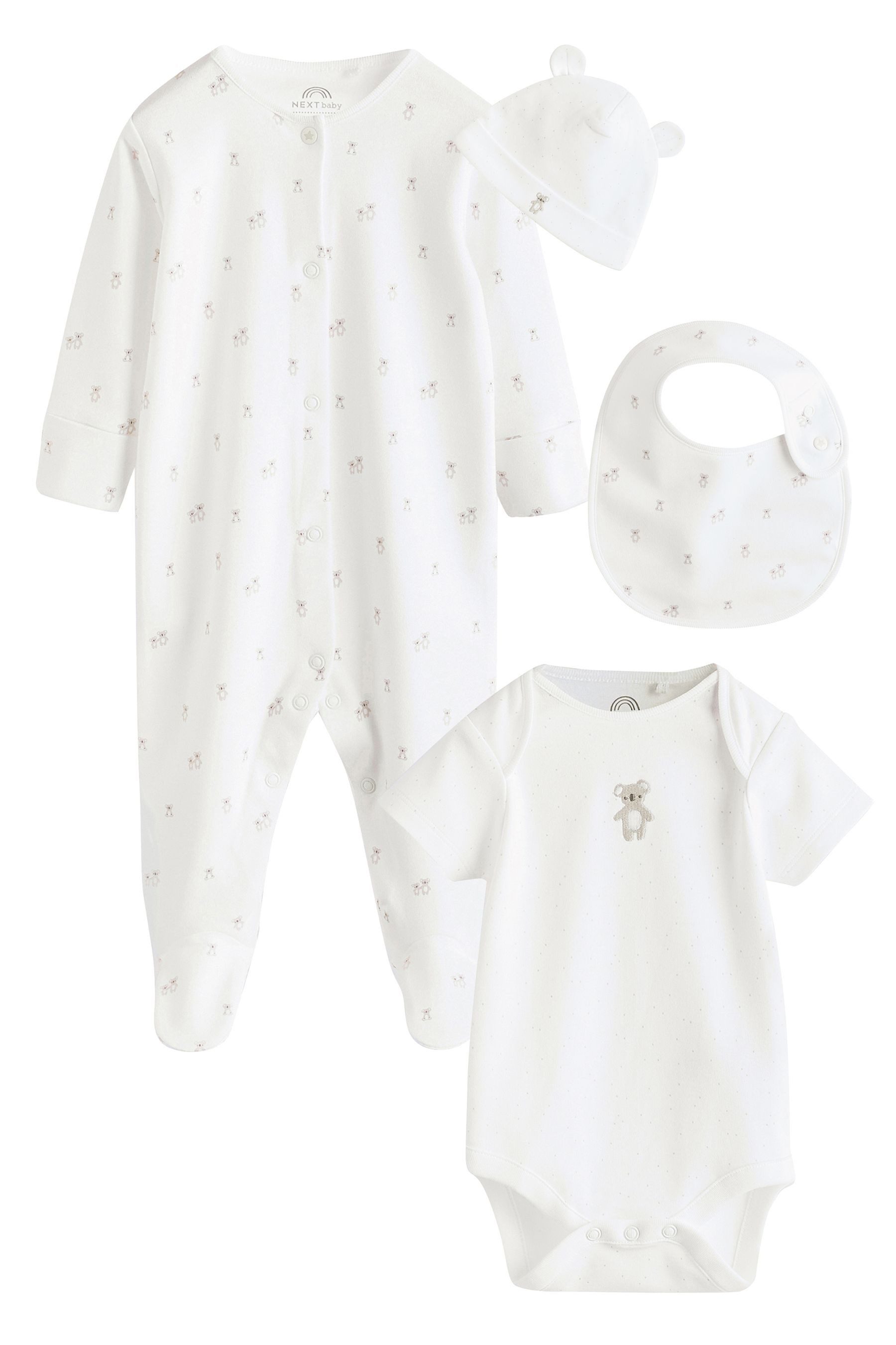 Next Schlafoverall Schlafanzug, Body, Mütze und günstig online kaufen