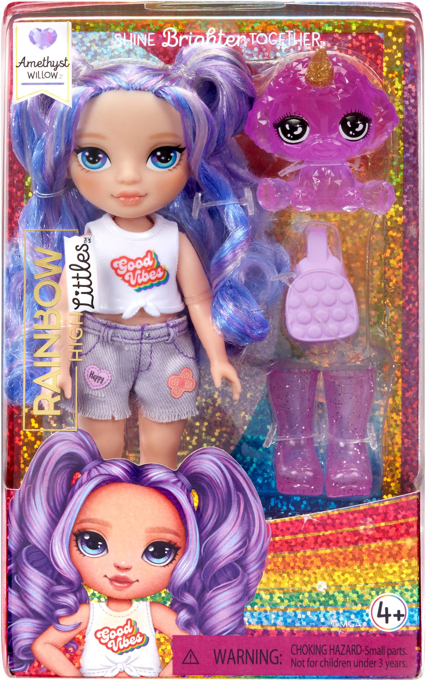 Rainbow High Anziehpuppe Rainbow High Littles Dolls - Amethyst (Purple) günstig online kaufen
