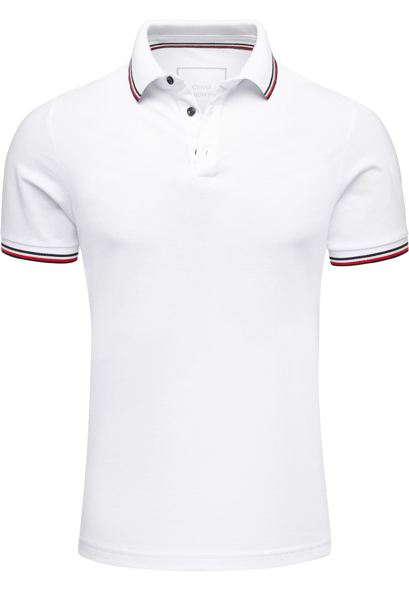 Amaci&Sons Poloshirt Berry Hill Poloshirt Herren Kurzarm Polo Hemd Regular günstig online kaufen