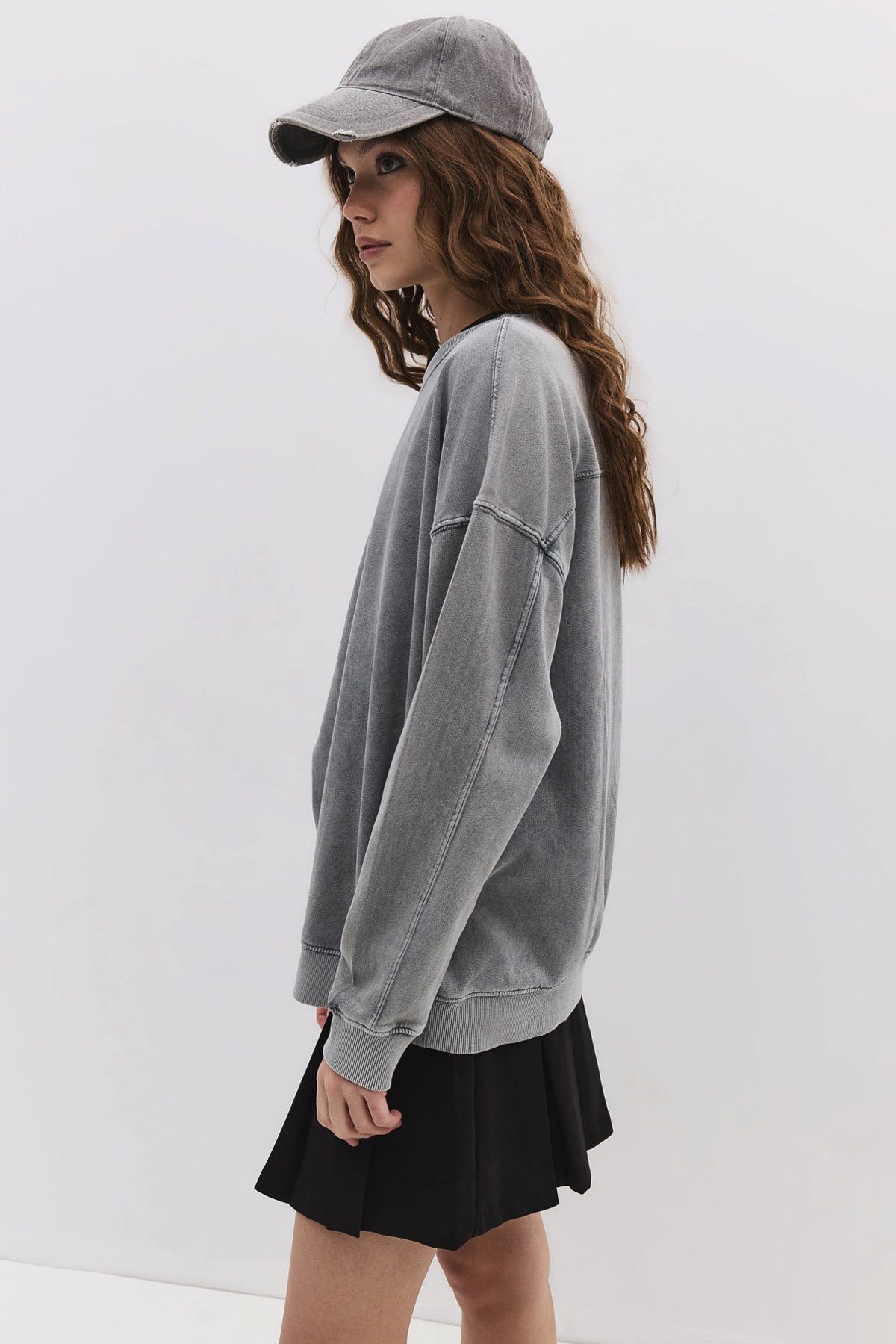 No Matter What Kapuzensweatshirt Sweatshirt mit Rundhalsausschnitt – Bild 4 von 5