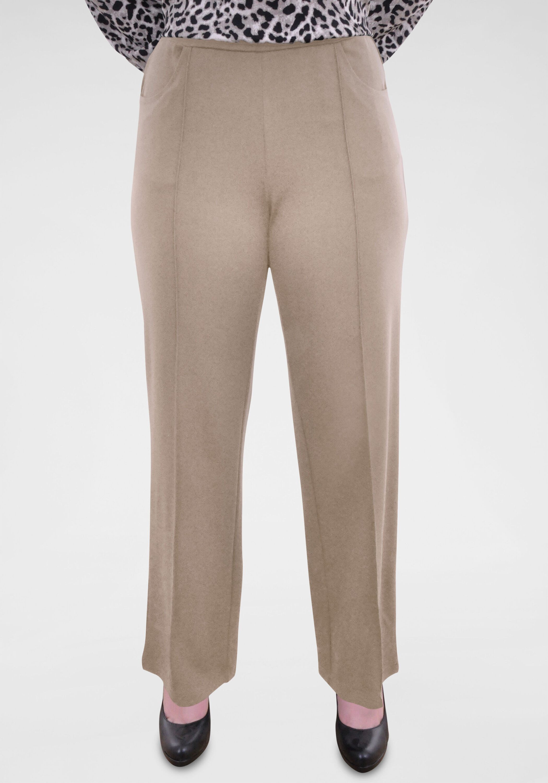 NAVIGAZIONE Stoffhose mit geradem Schnitt