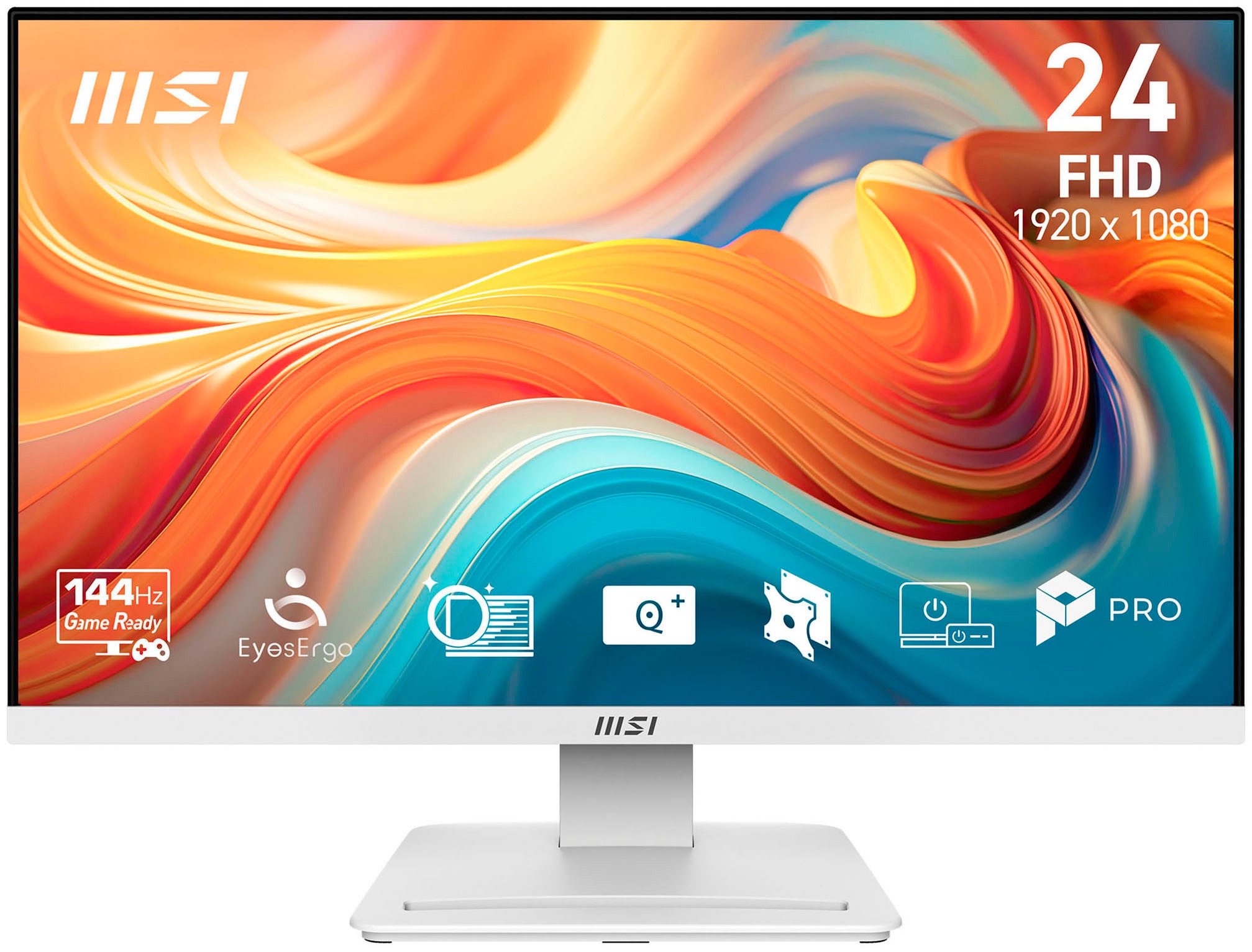 MSI PRO MP241W E14V LED-Monitor (61 cm/24 ", 1920 x 1080 px, Full HD, 1 ms Reaktionszeit, 144 Hz, VA LED)