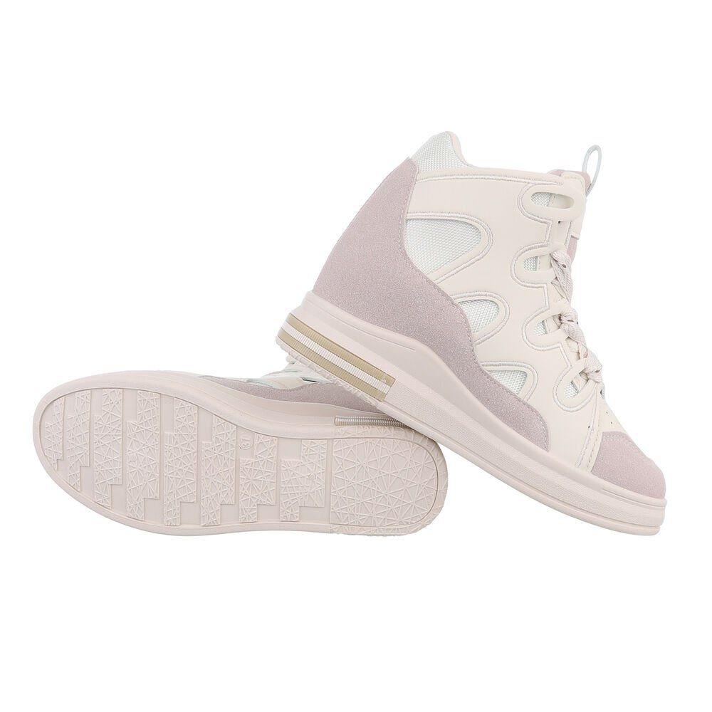 Ital-Design Damen High-Top Freizeit Sneakerboots (84463405) Keilabsatz/Wedg günstig online kaufen