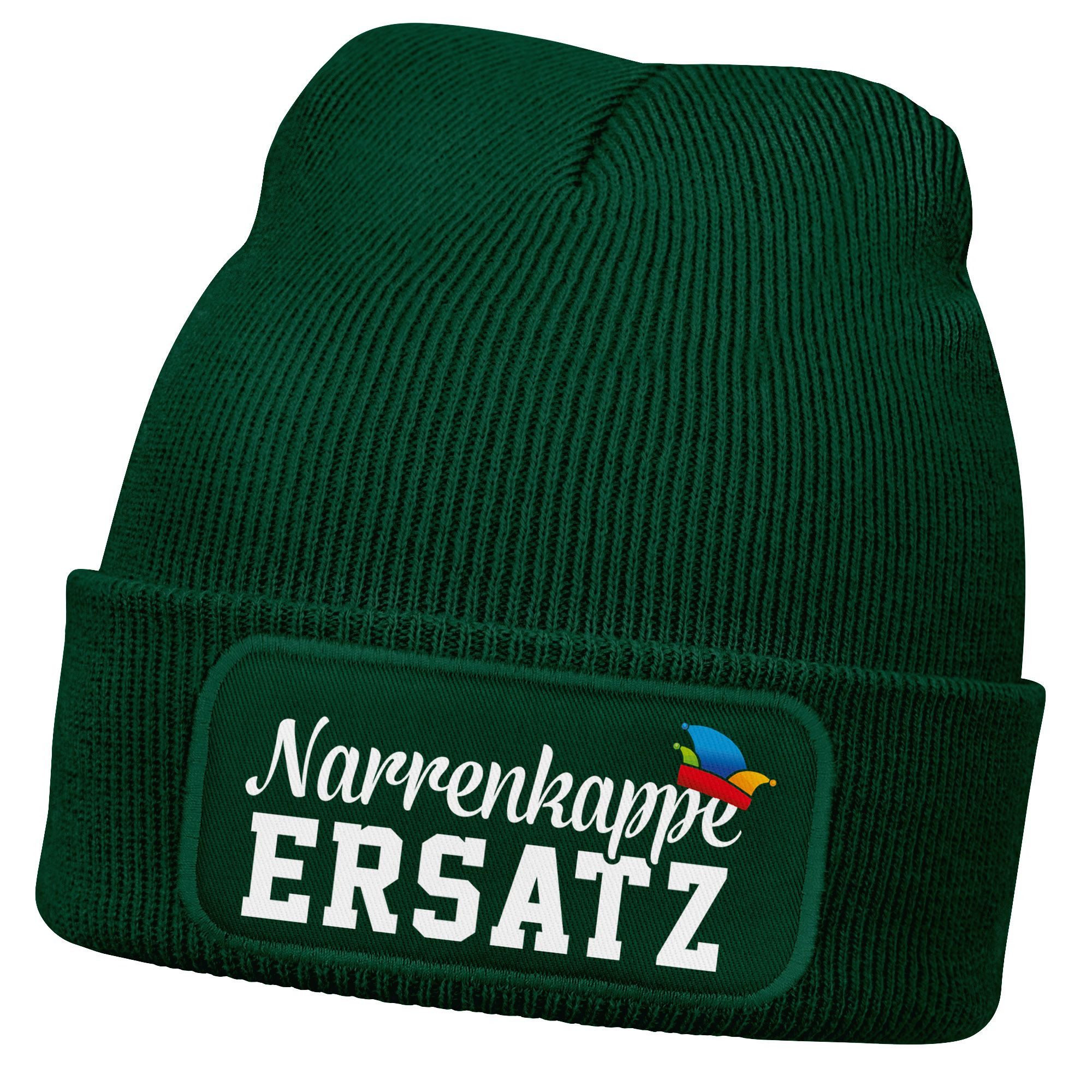 Narrenkappe dunkelgrün