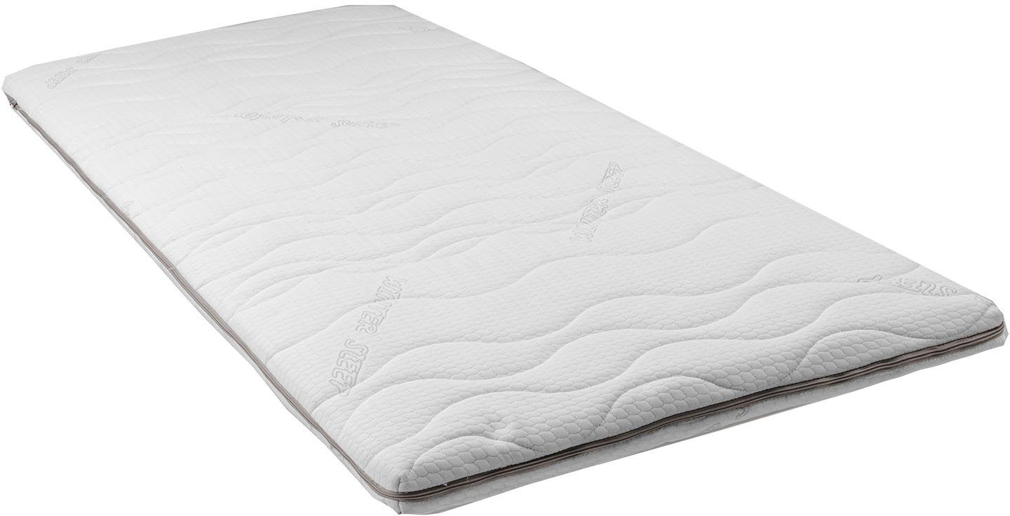 Topper Seasonsleep Geltopper, Breckle Northeim, 8 cm hoch, Gelschaum, perfekte Anpassung an die Körperform, Made in Germany | Gelschaum-Topper