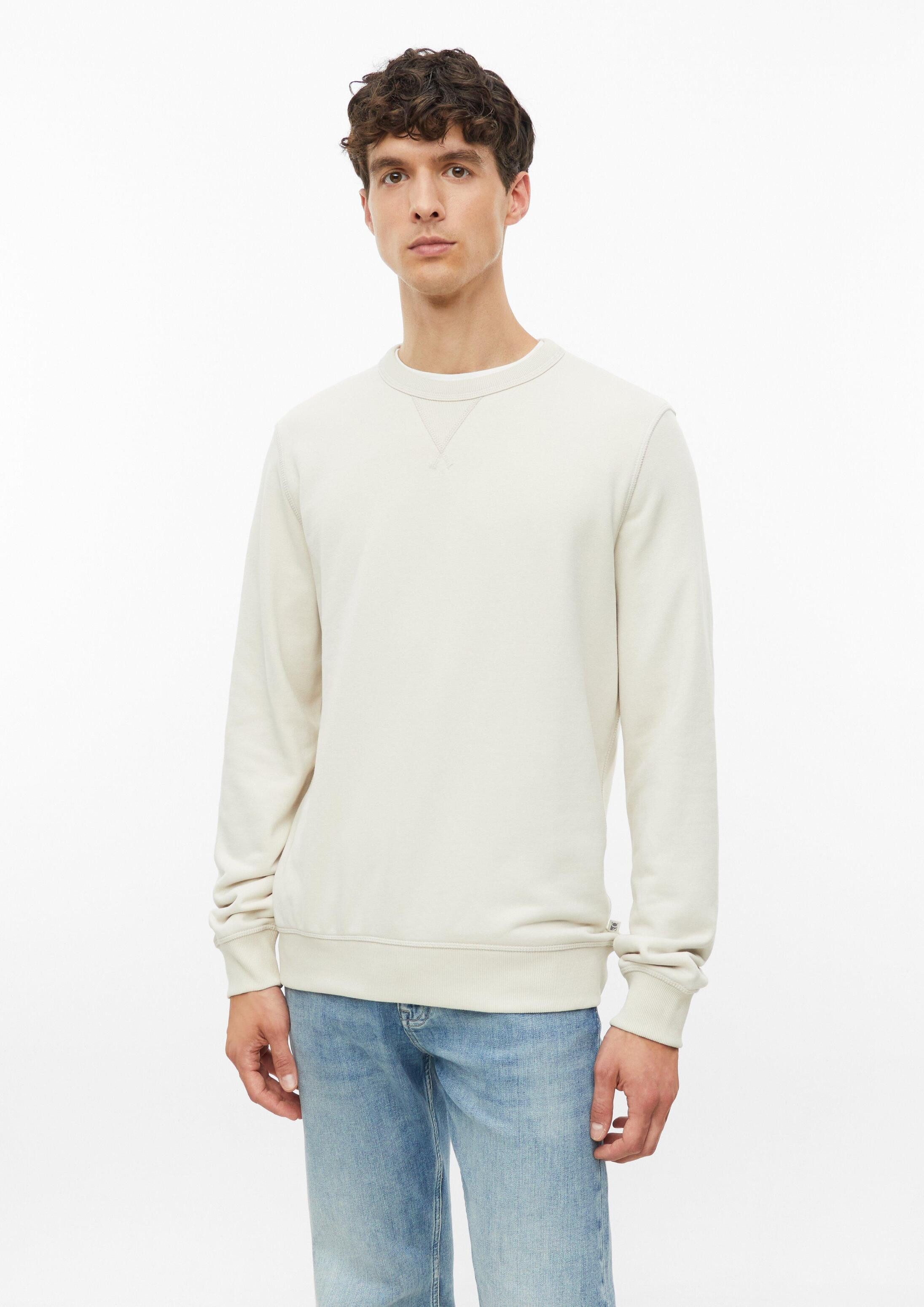 s.Oliver Sweatshirt Sweatshirt Sweatshirt mit Triangle-Einsatz und Rippbündchen