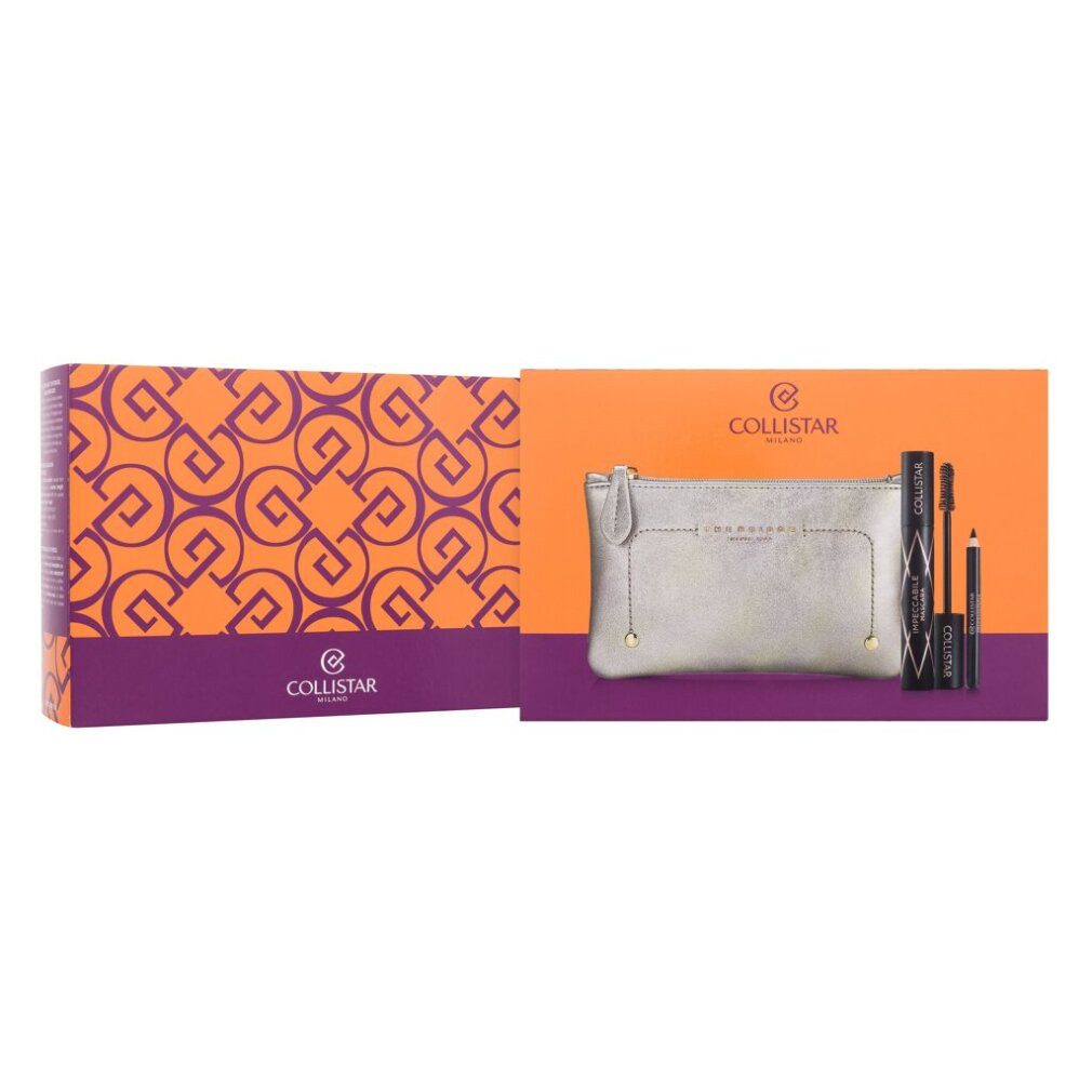 COLLISTAR Augen-Make-Up-Set IMPECCABILE MASCARA CASE 3 Stück