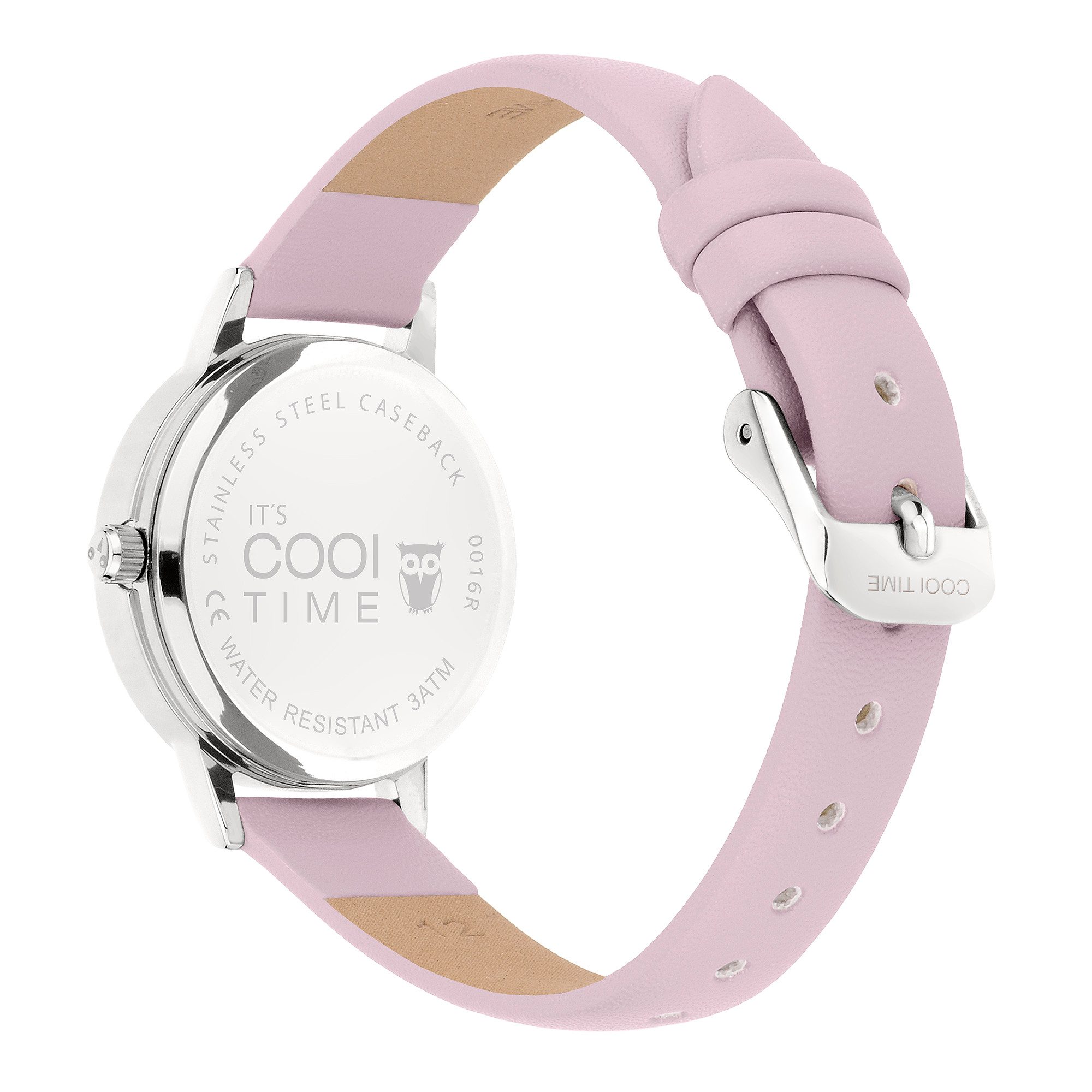 COOL TIME Quarzuhr The Cool Flower Power CT-0016-LQ, Armbanduhr, Kinderuhr, Mädchen, analog