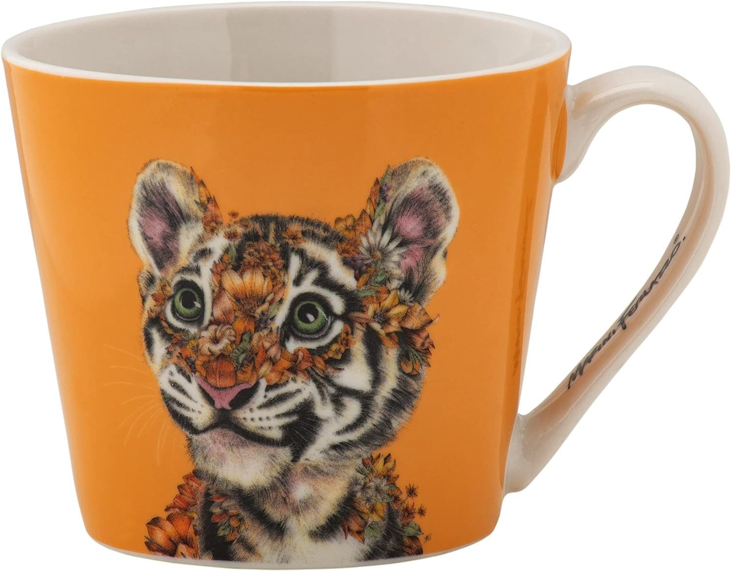 Maxwell & Williams Tasse Maxwell & Williams MARINI FERLAZZO Wild Planet Becher, Tasse, 1-tlg., Porzellan, bunt, Porzellan Keramik Becher für Kuchen Essen, Frühstück